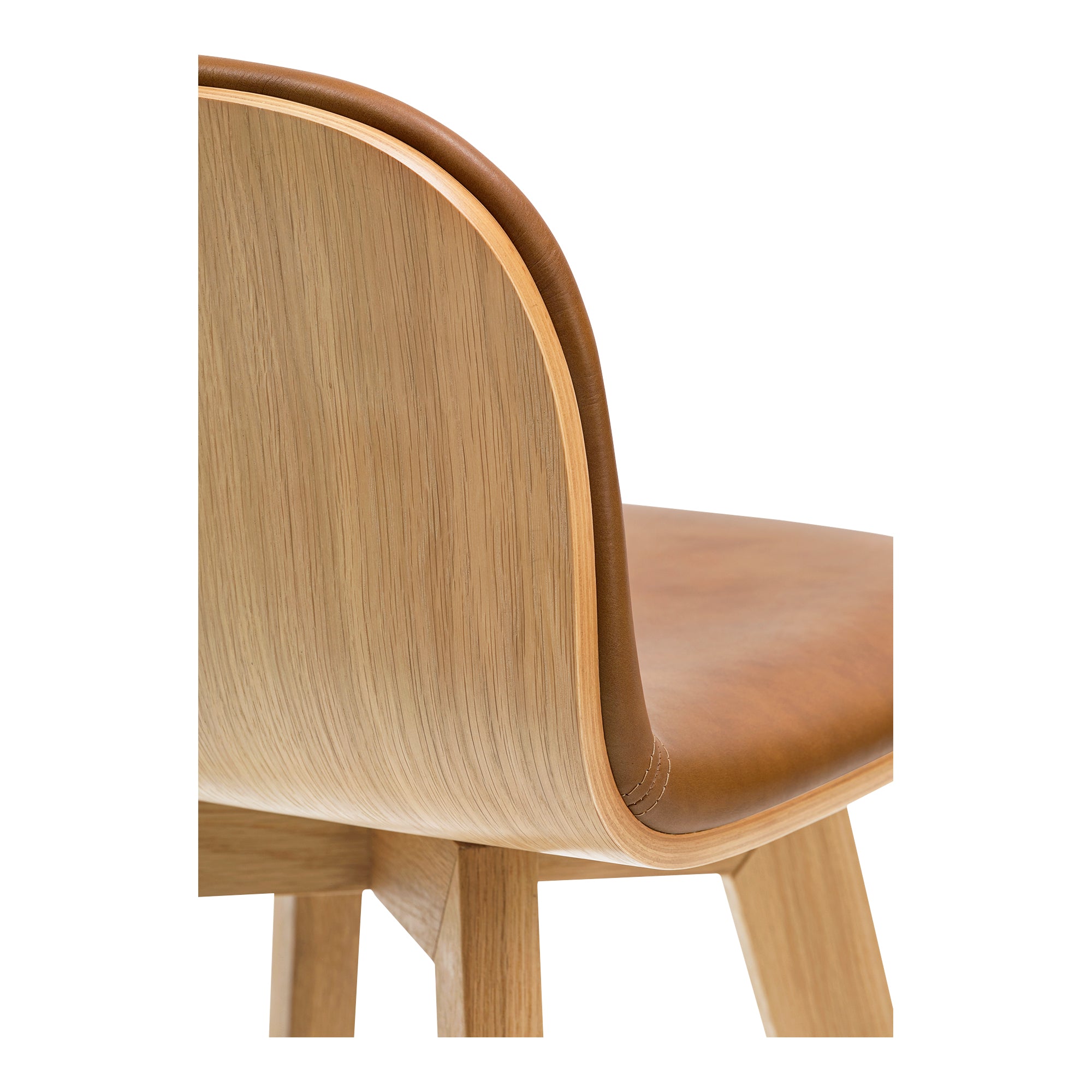 Napoli Leather Counter Stool - Moes Home