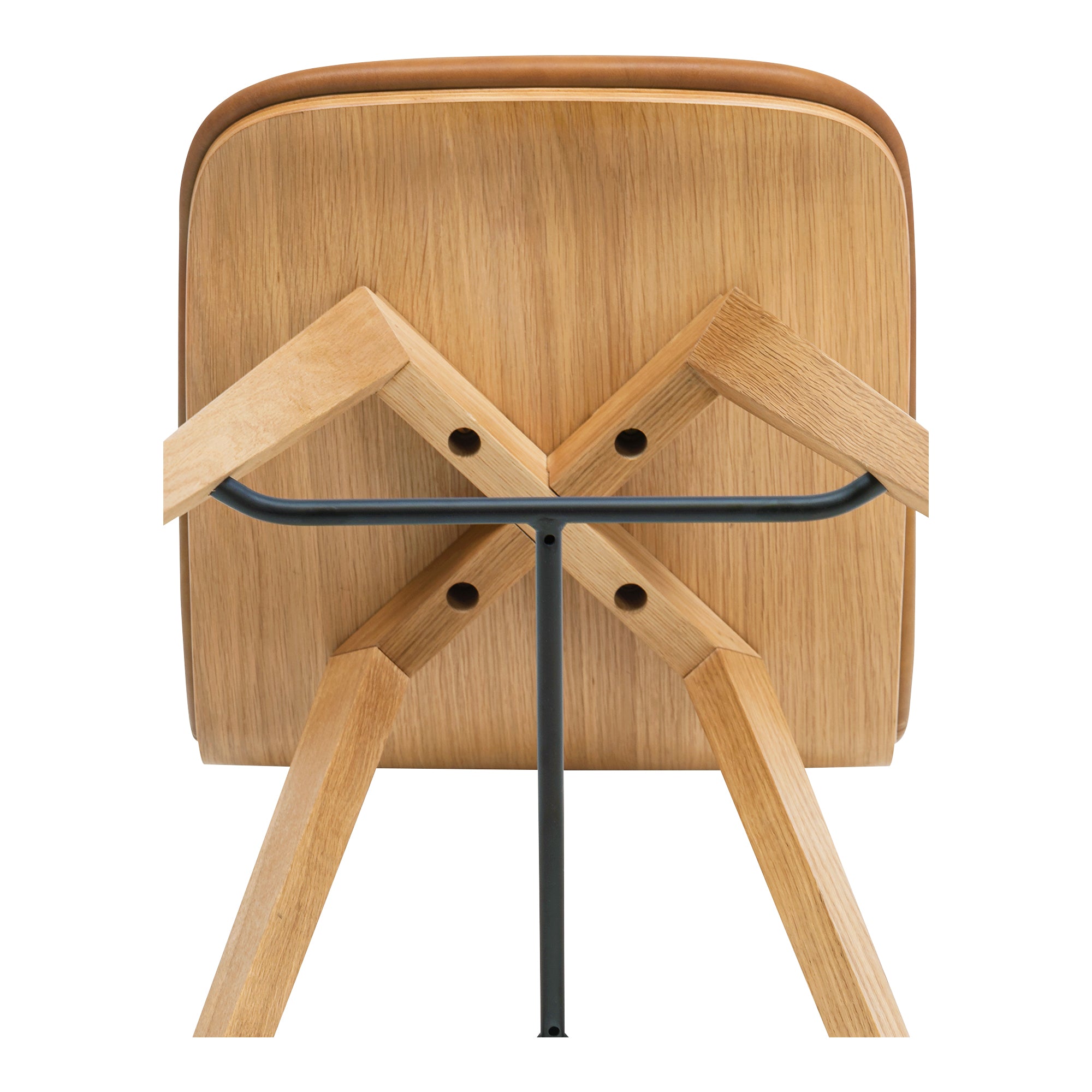 Napoli Leather Counter Stool - Moes Home