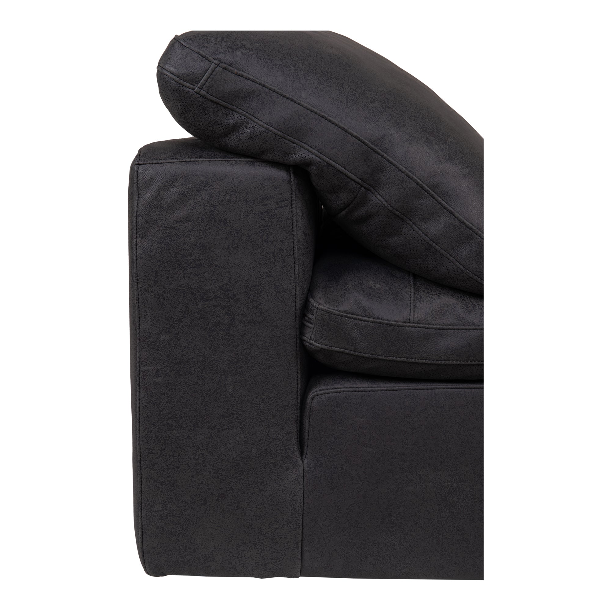 Clay Leather Slipper Chair - Moes Home