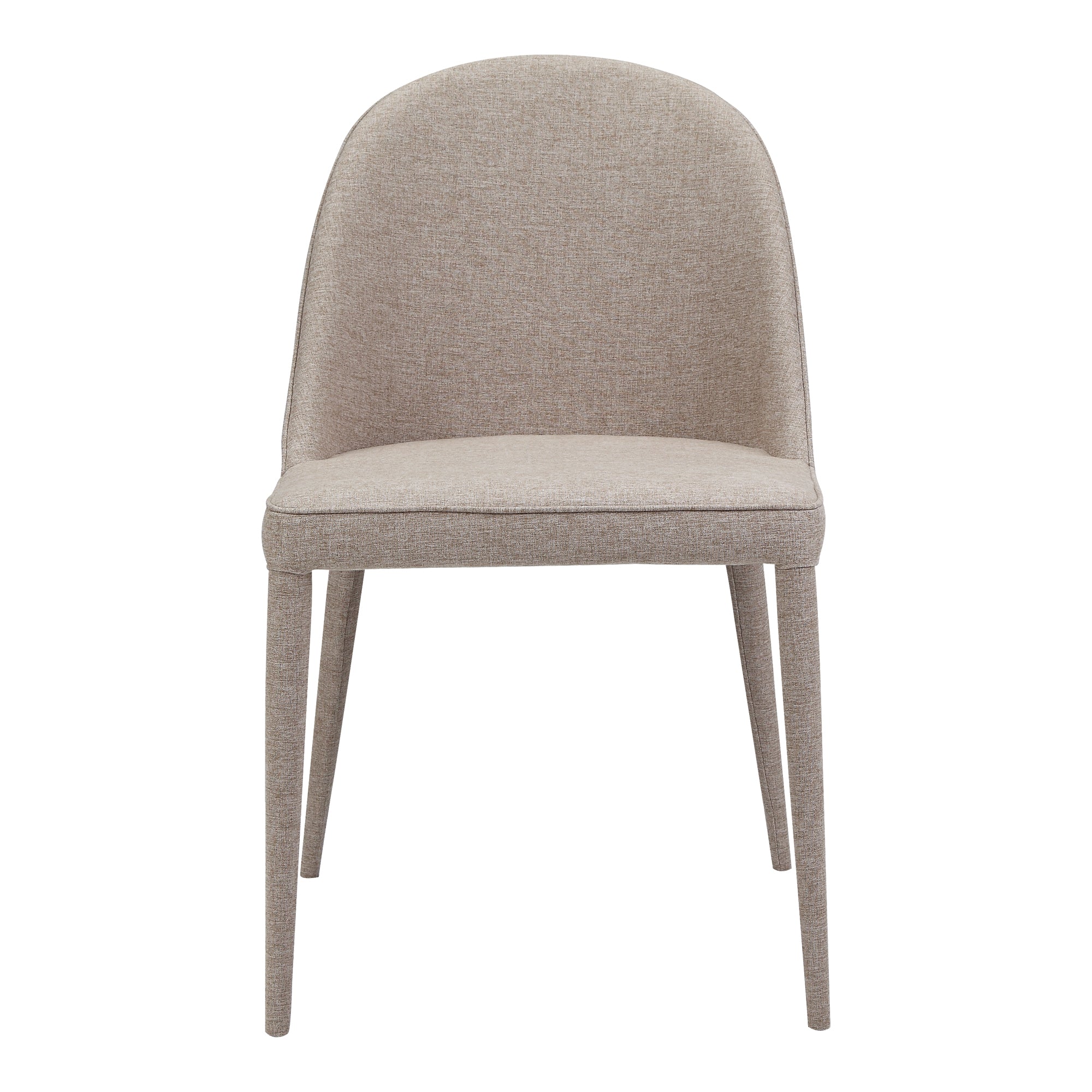 Burton Dining Chair Light Grey - Set Of Two - Moes Home