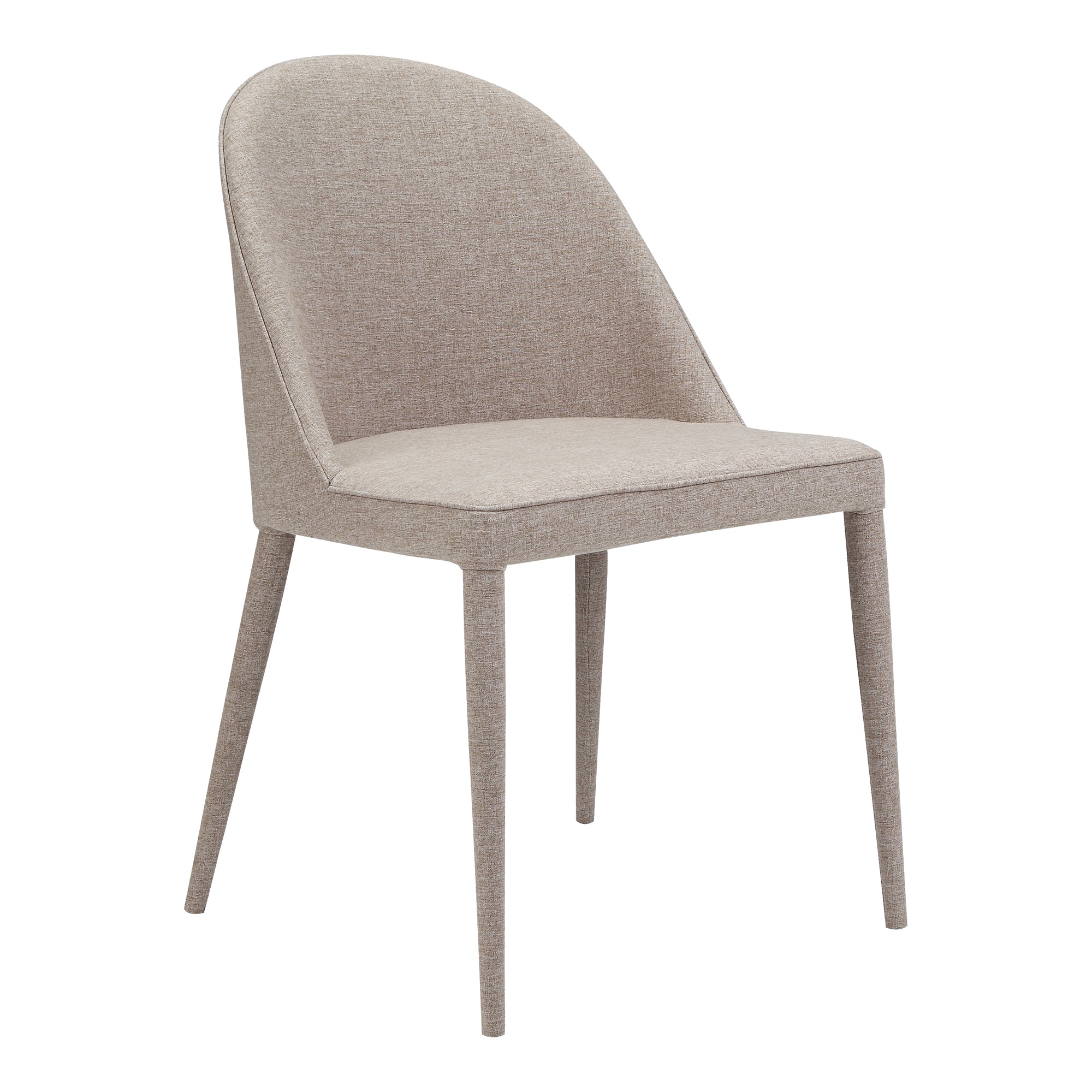 Burton Dining Chair Light Grey - Set Of Two - Moes Home
