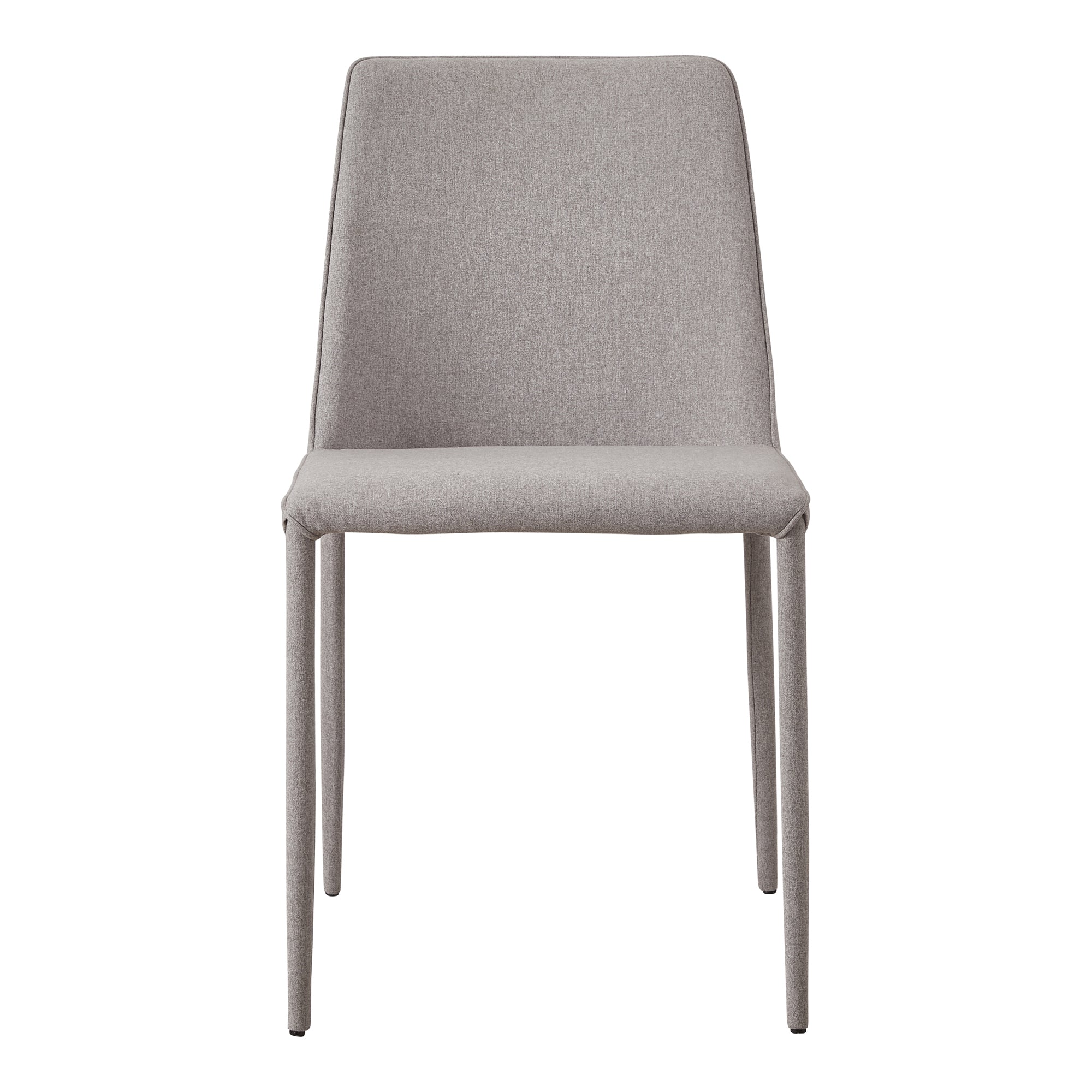Nora Dining Chair Light Grey - Set Of Two - Moes Home