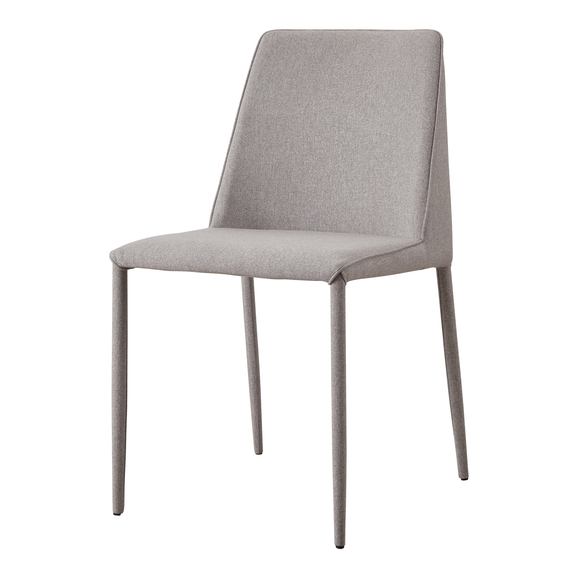 Nora Dining Chair Light Grey - Set Of Two - Moes Home