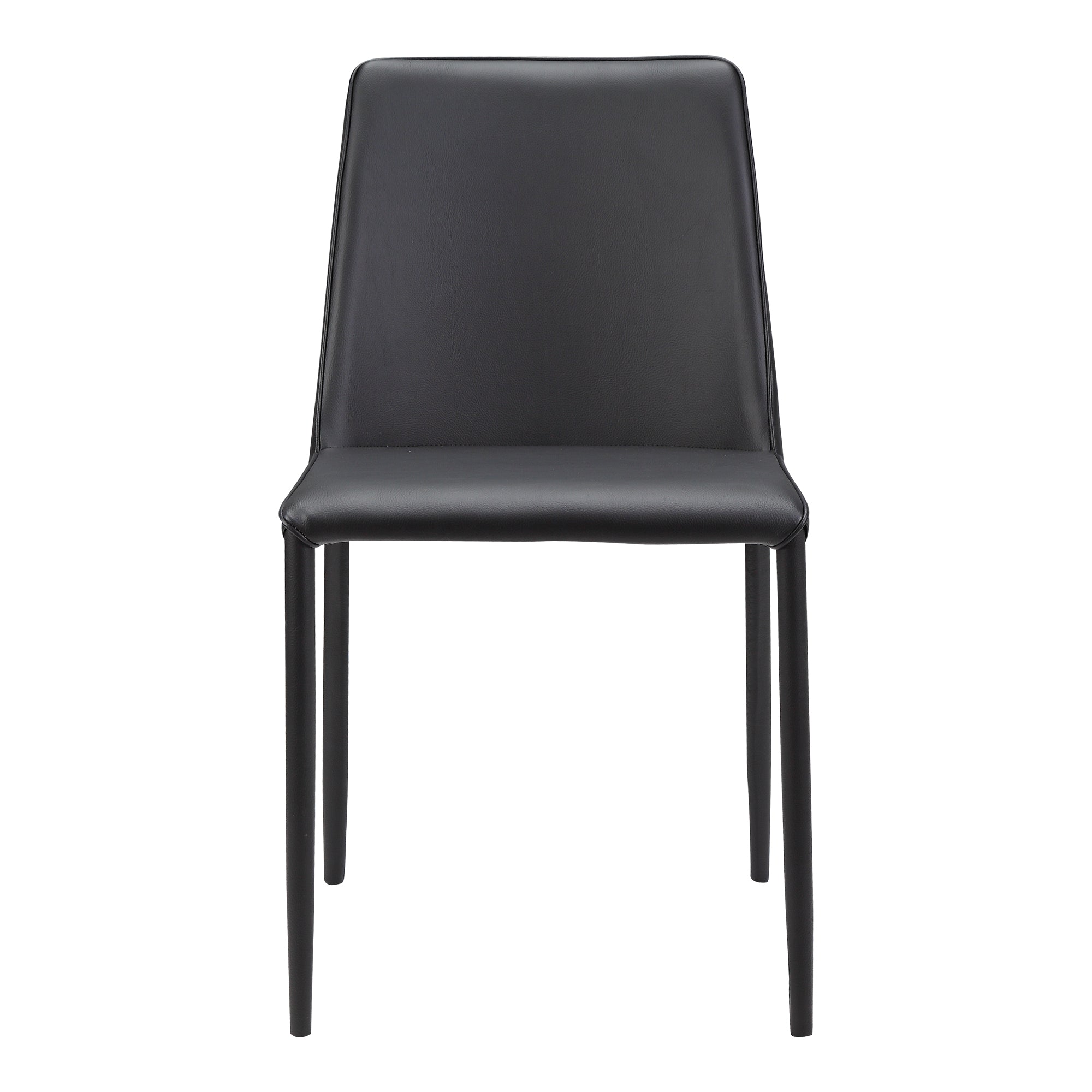 Nora Dining Chair Ocean Cavern Grey Vegan Leather - Set Of Two