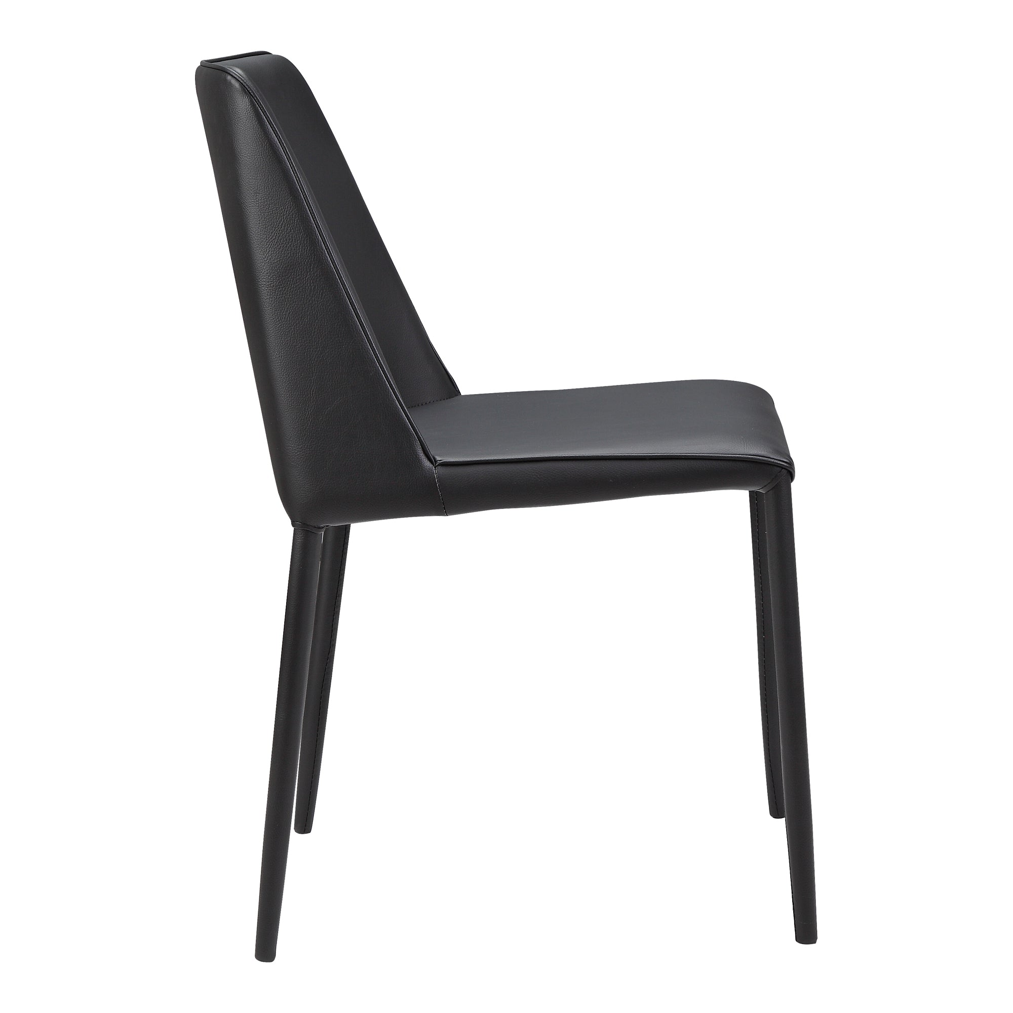 Nora Dining Chair Ocean Cavern Grey Vegan Leather - Set Of Two