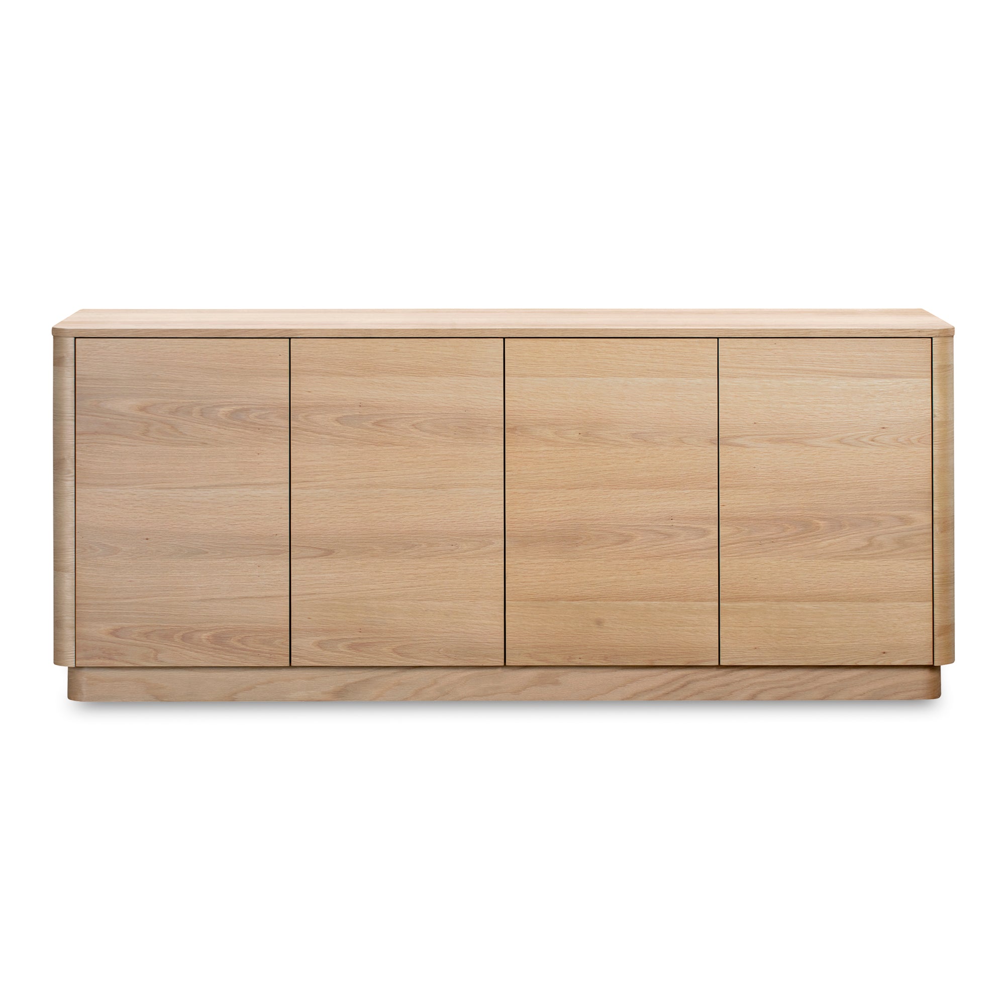 Round Off Sideboard Walnut Brown