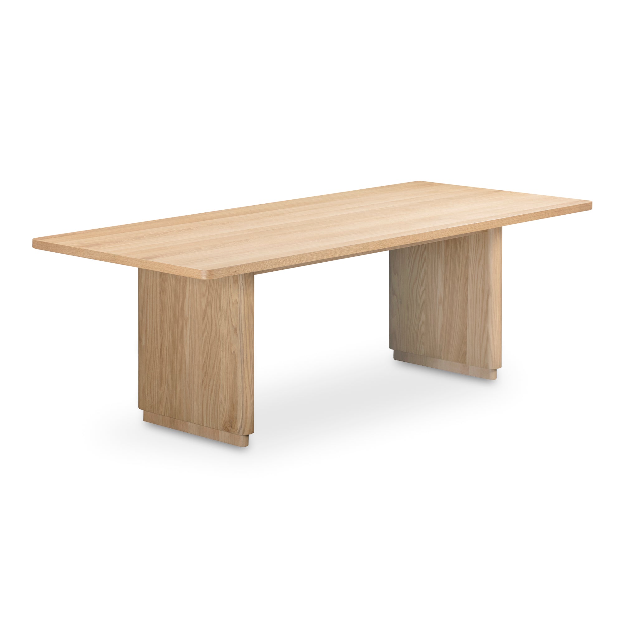 Round Off Small Dining Table Walnut Brown