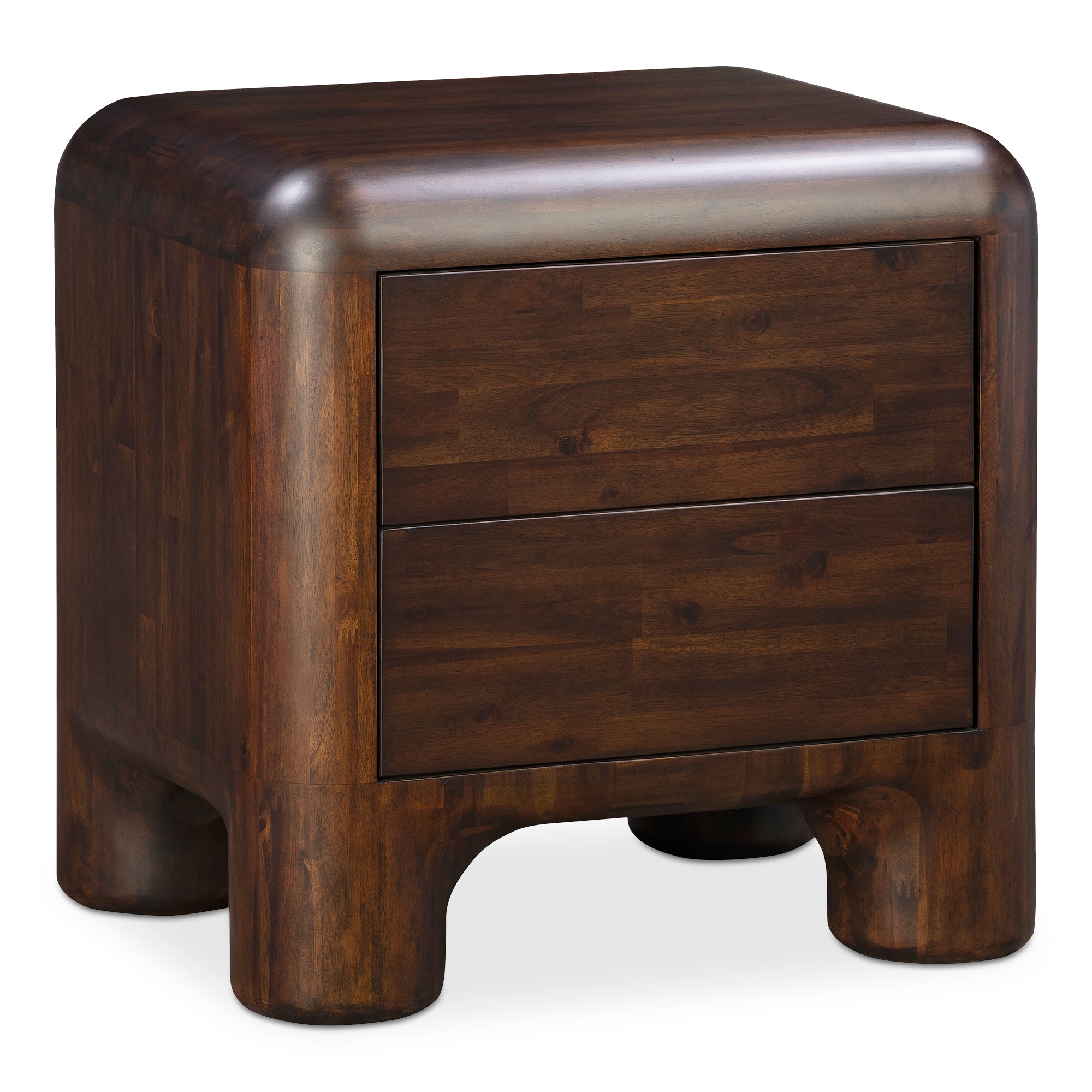 Rowan Nightstand Dark Brown - Moes Home