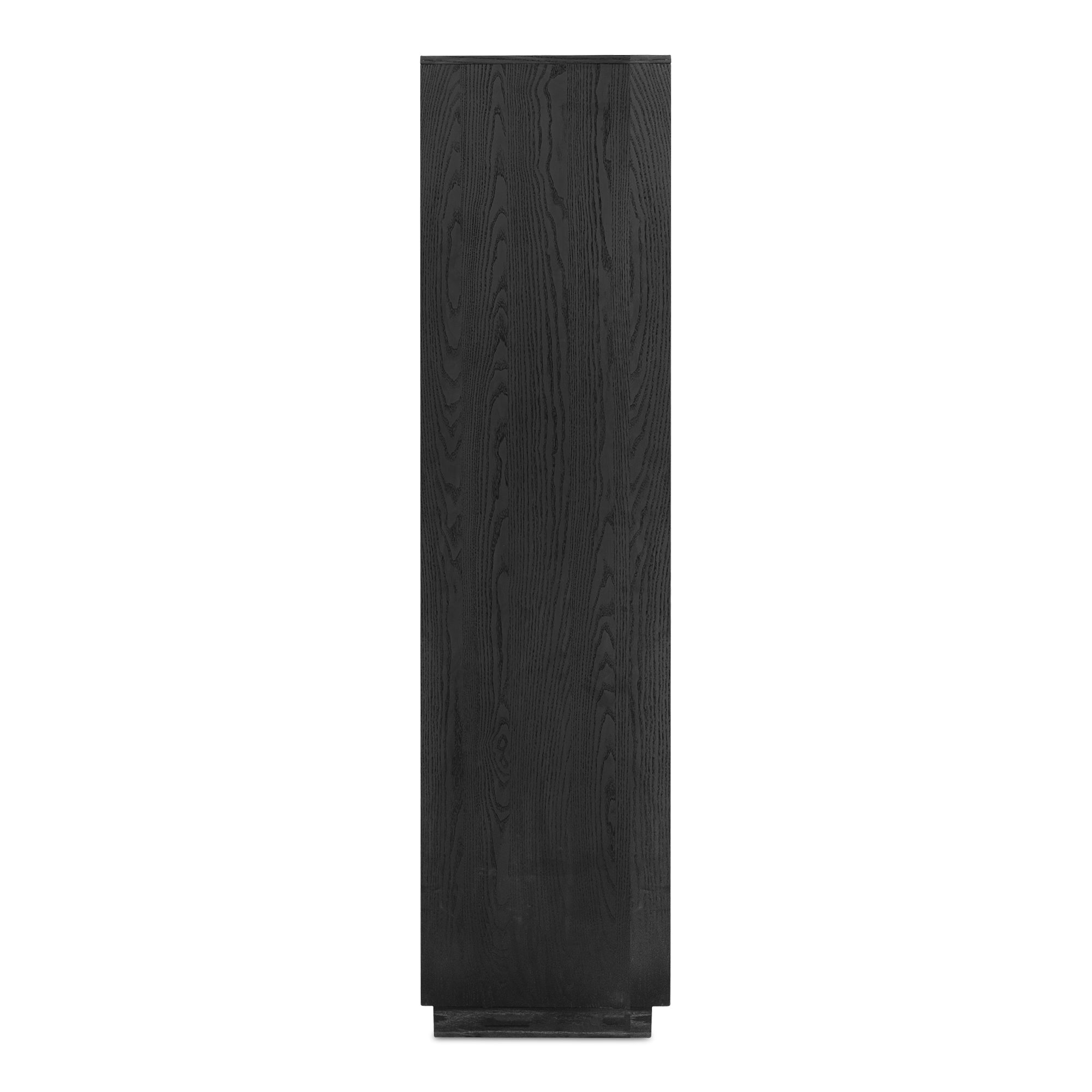 Charlotte Tall Cabinet Black - Moes Home