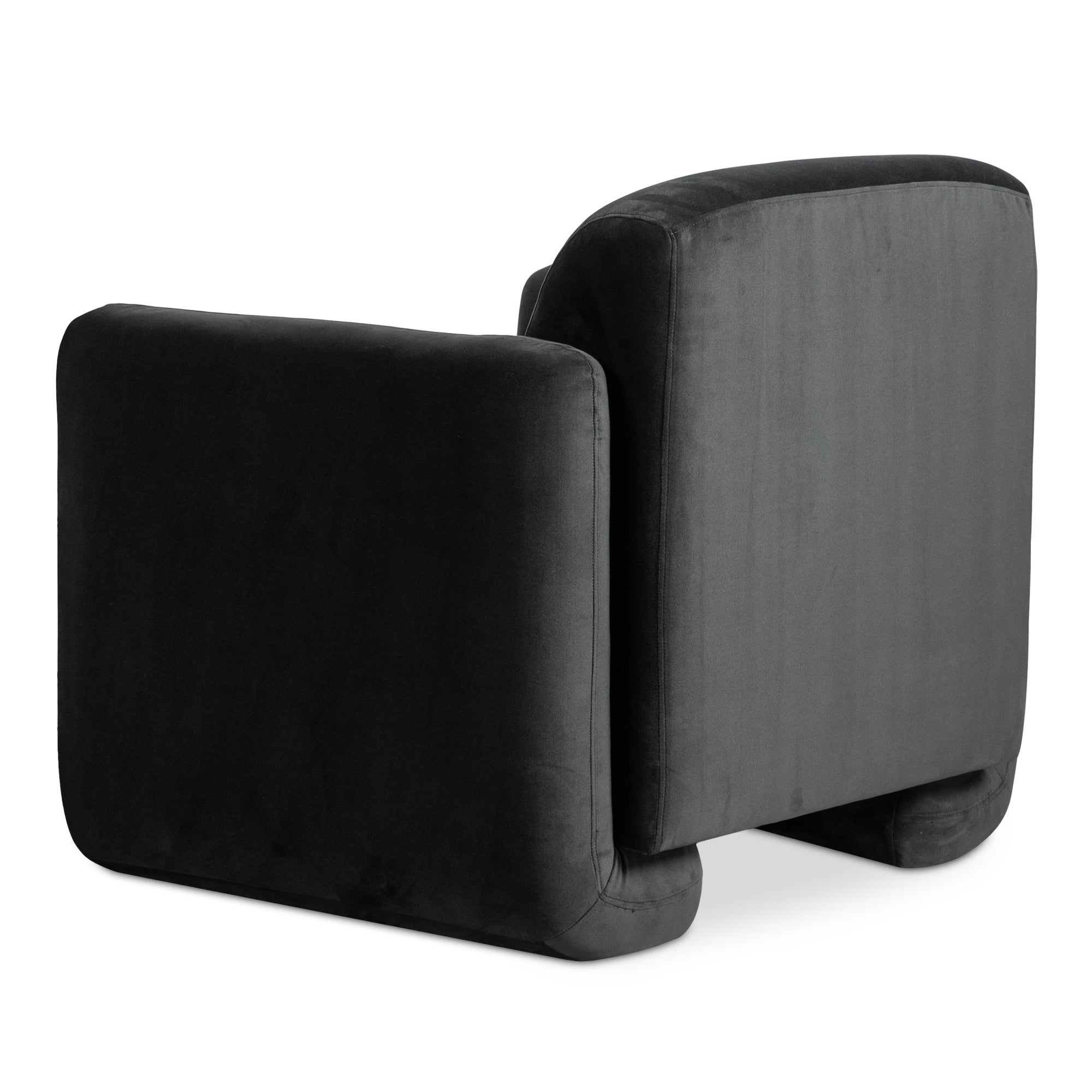 Fallon Accent Chair Shadow Grey - Moes Home