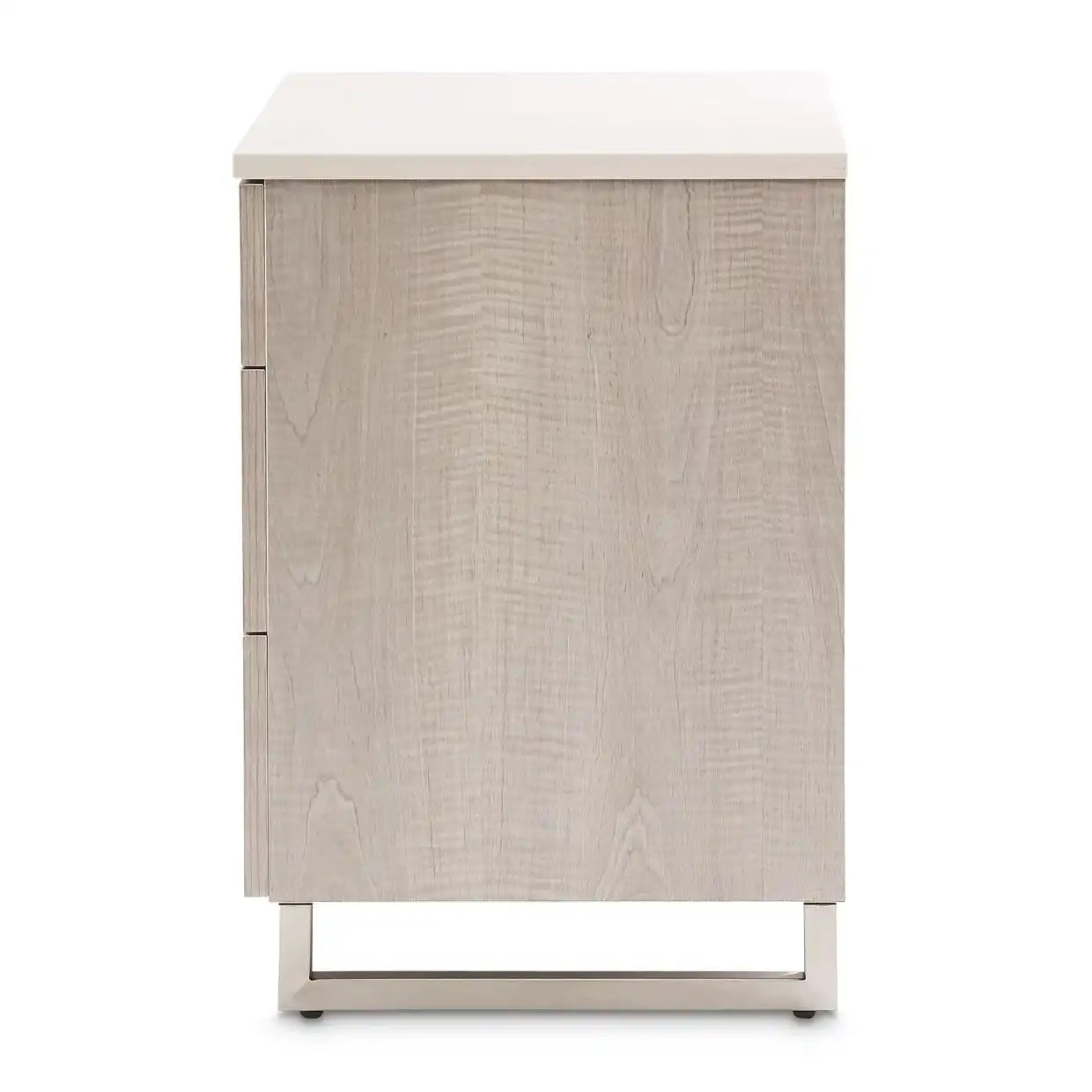 Marin - Nightstand - Beige - Best Buy Furniture