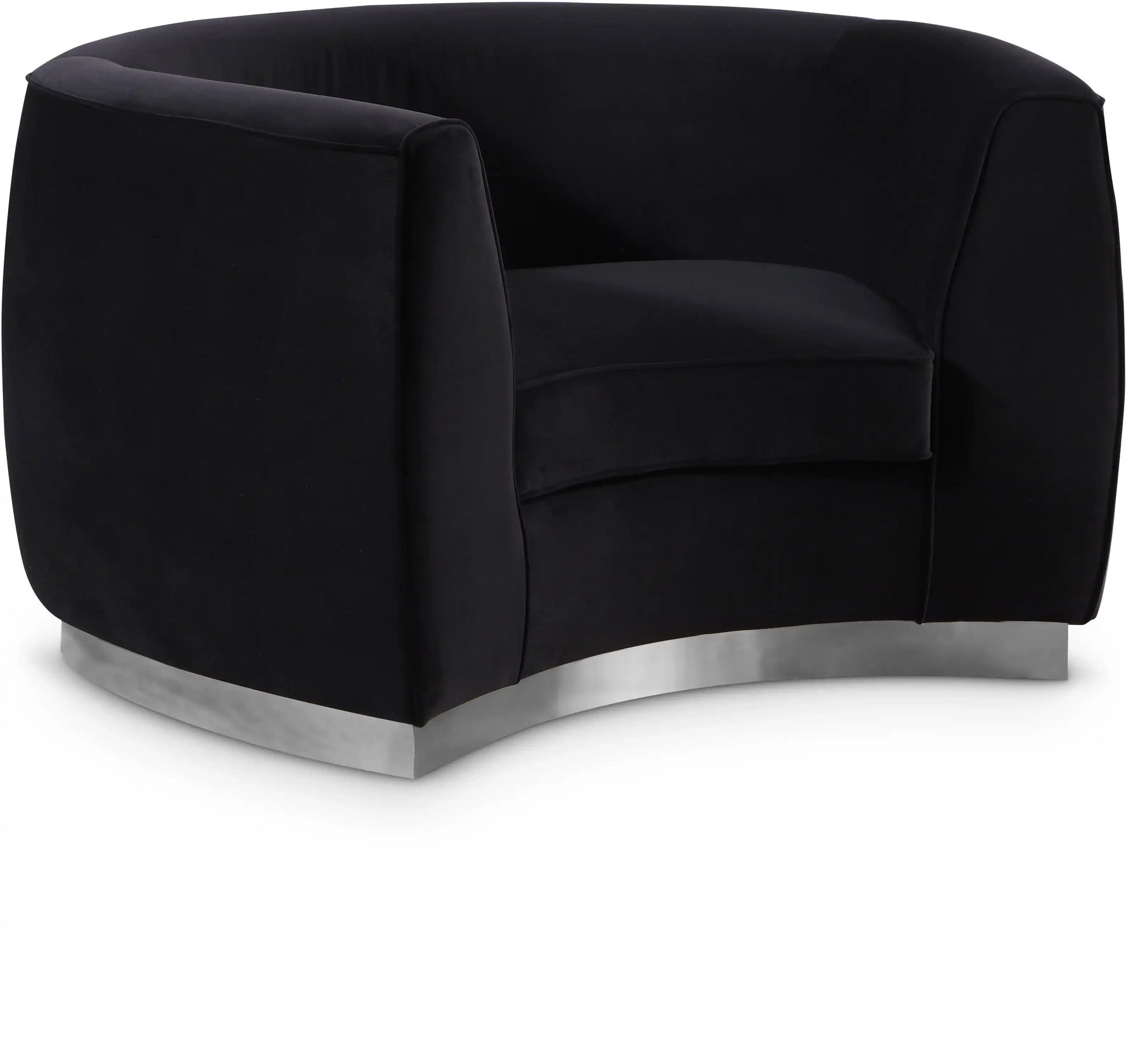 Julian - Chair with Chrome Base - Best Buy Furniture