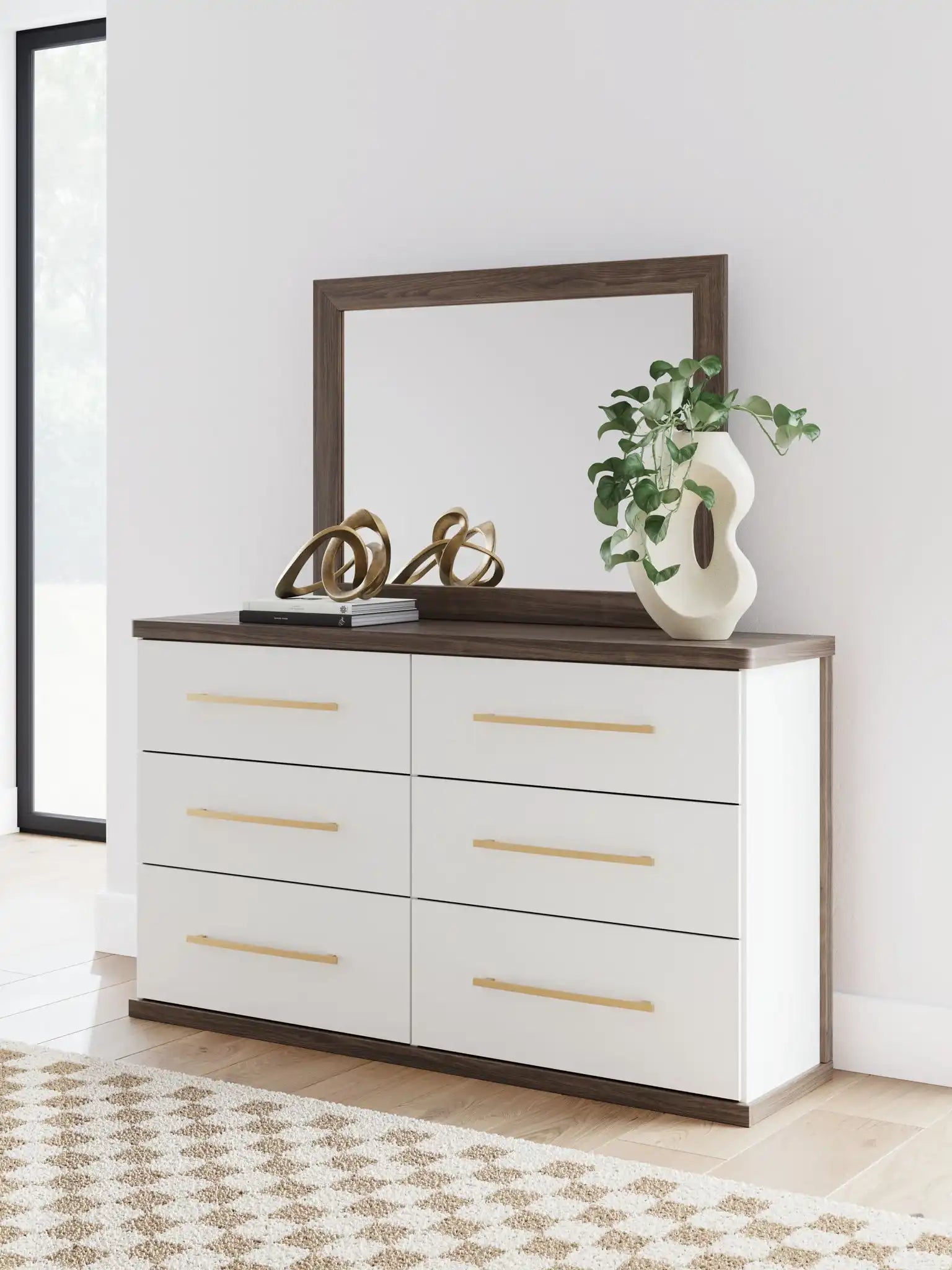 Kendanport - Six Drawer Dresser - Best Buy Furniture