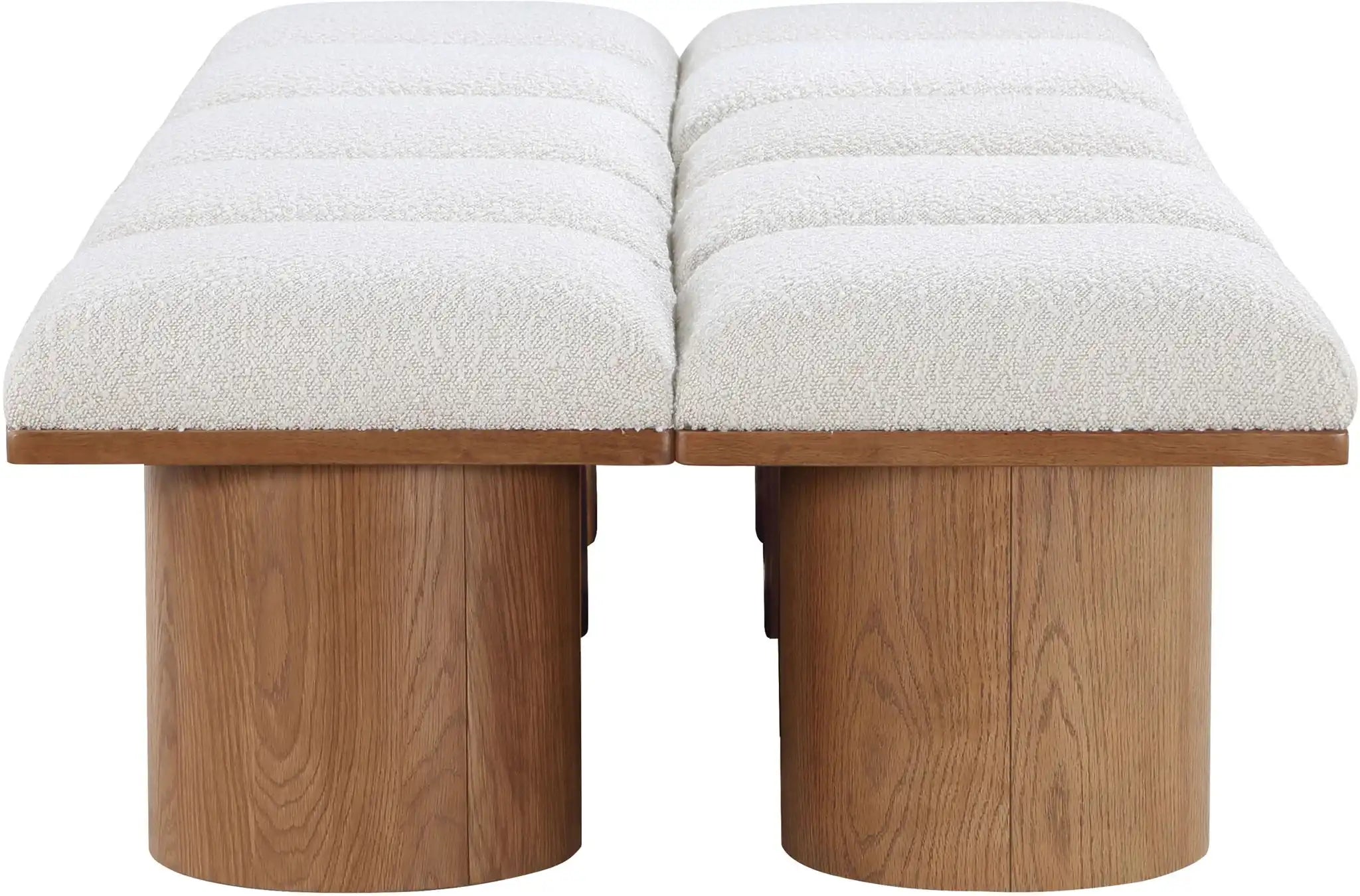 Pavilion - 10 Piece Modular Bench With Brown Base
