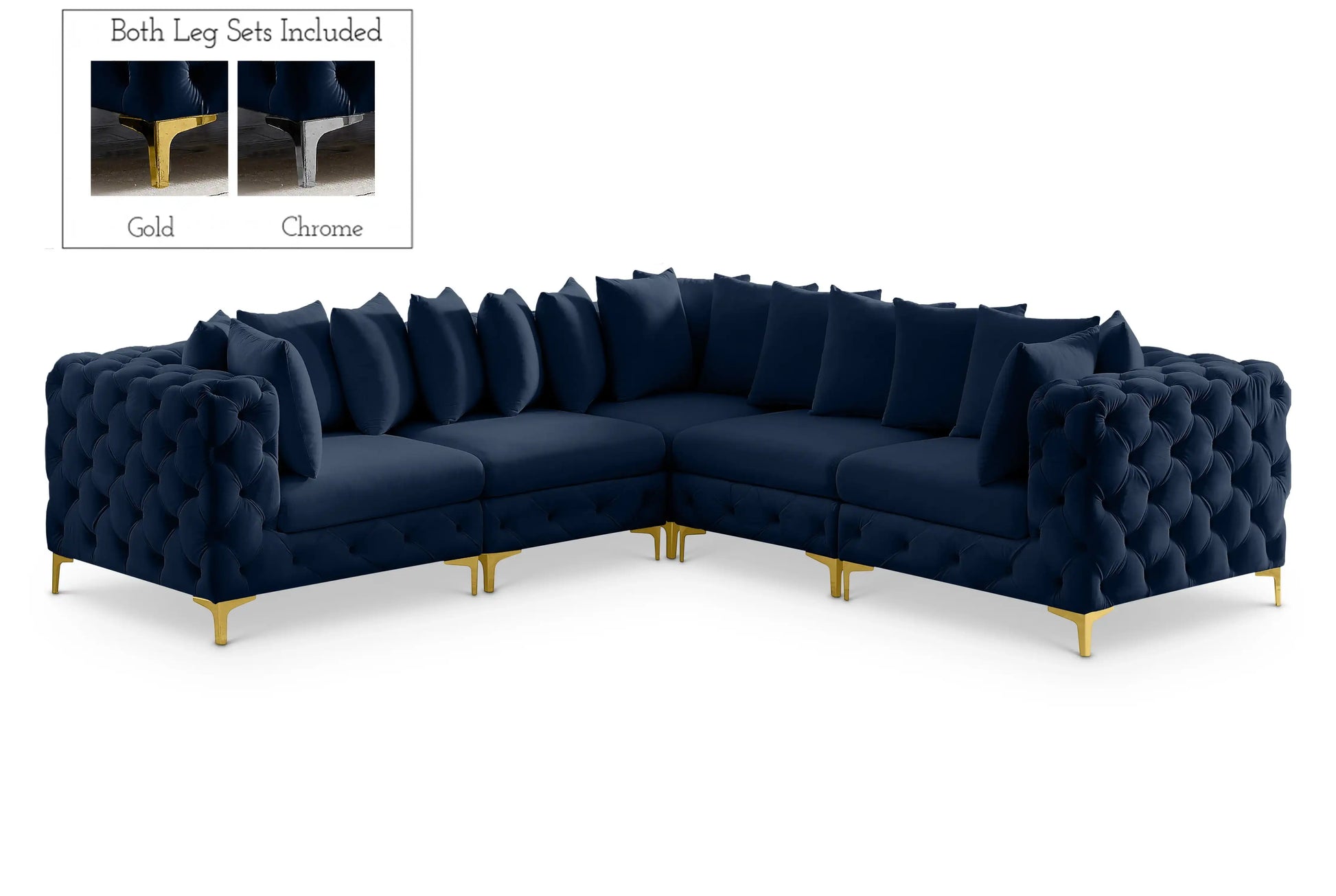 Tremblay - 5 Piece Modular Sectional - Best Buy Furniture