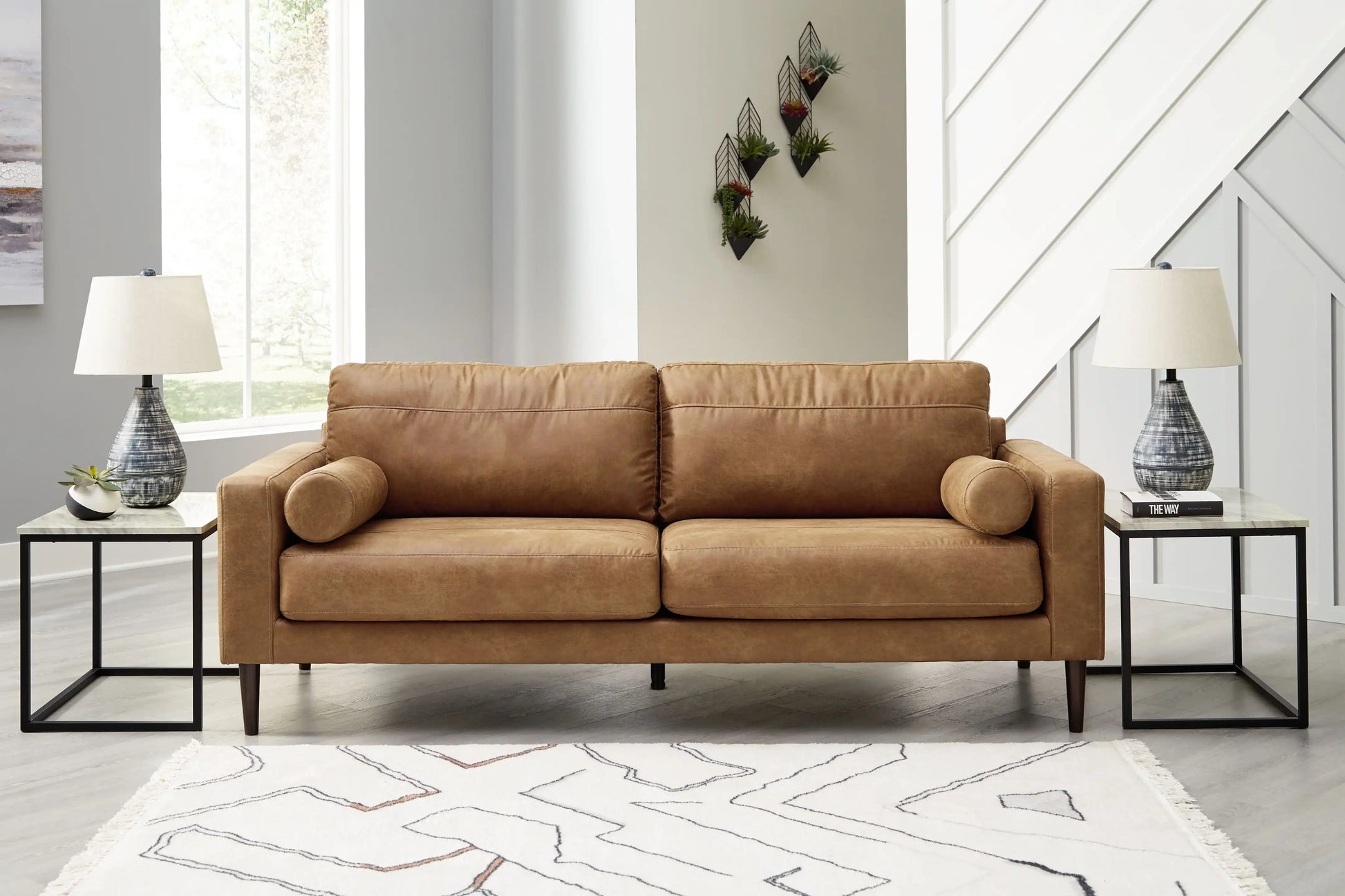 Telora - Sofa - Caramel - Best Buy Furniture