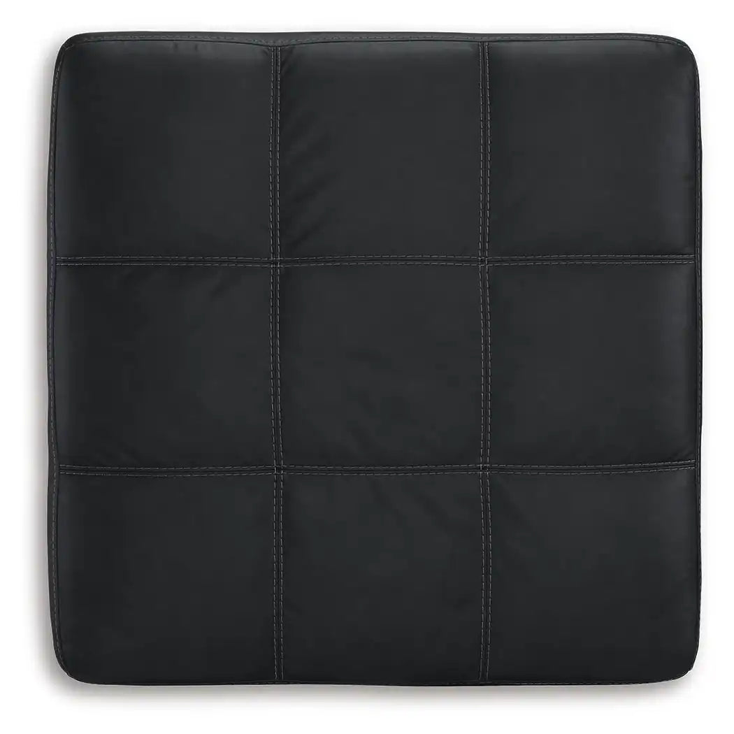 Barlin Mills - Oversized Accent Ottoman - Best Buy Furniture
