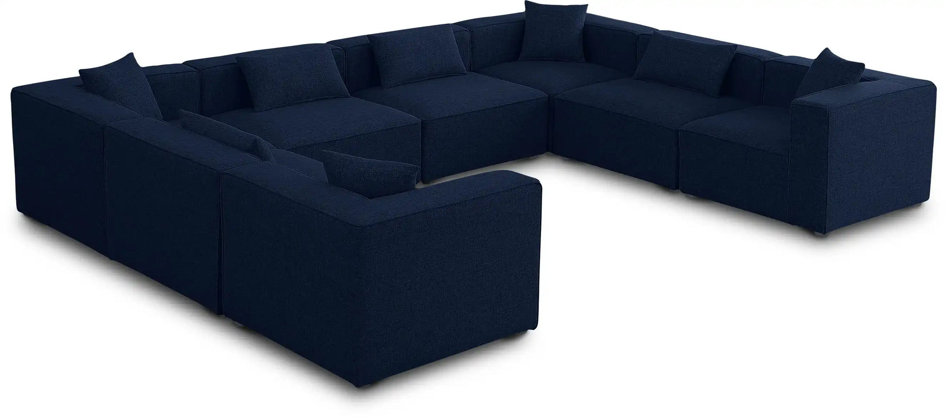 Cube - Linen 8 Piece Modular Sectional - Best Buy Furniture