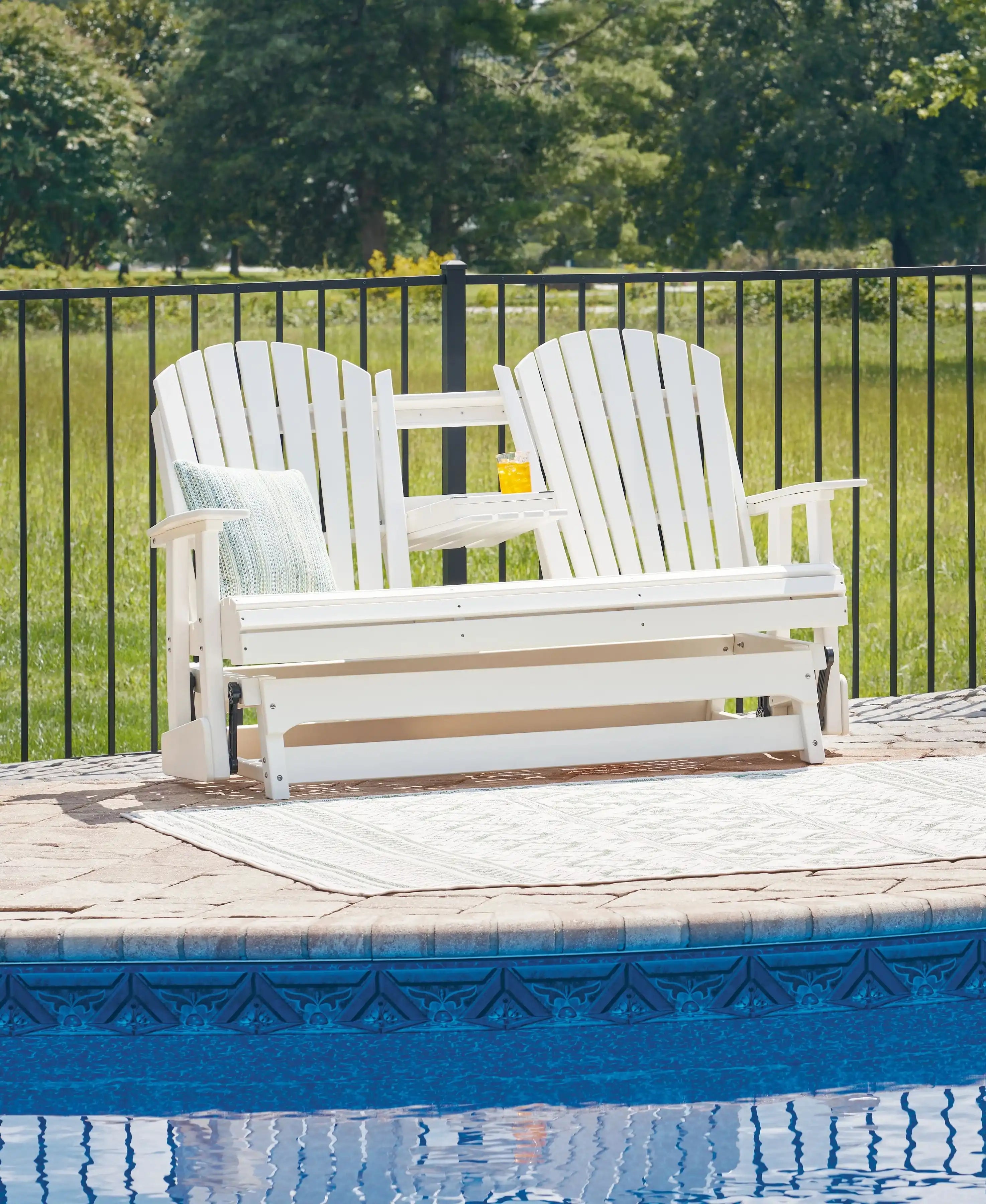 Hyland Wave - Glider Loveseat - Best Buy Furniture