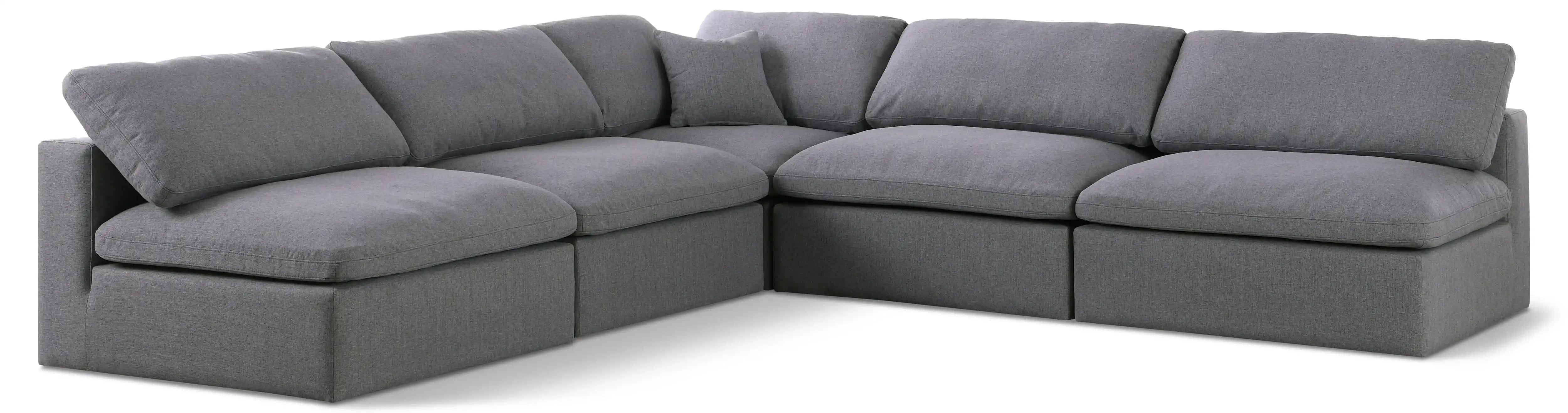 Serene - 5 Piece Modular Sectional - Best Buy Furniture