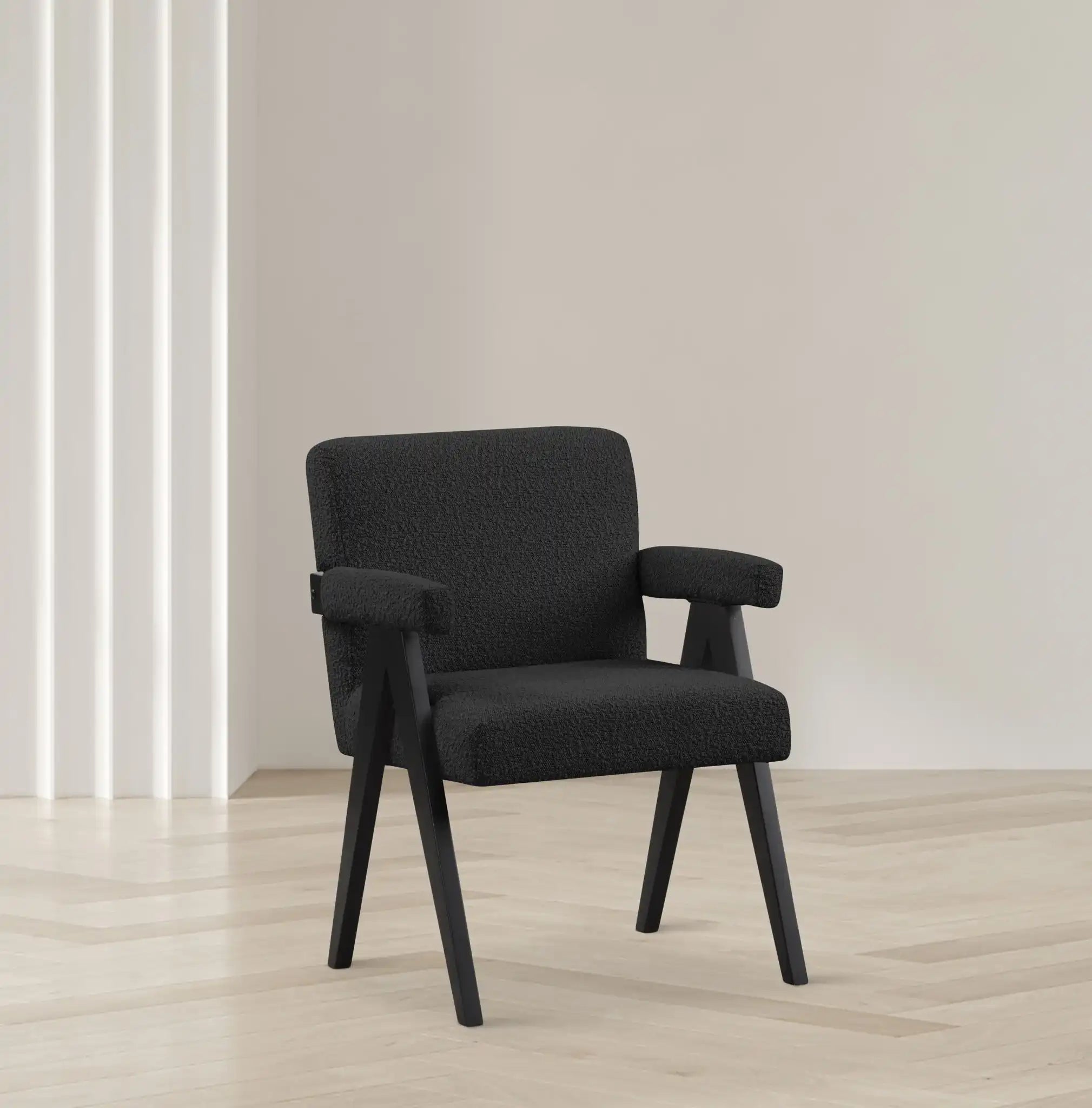 Woodloch - Accent Chair With Black Frame
