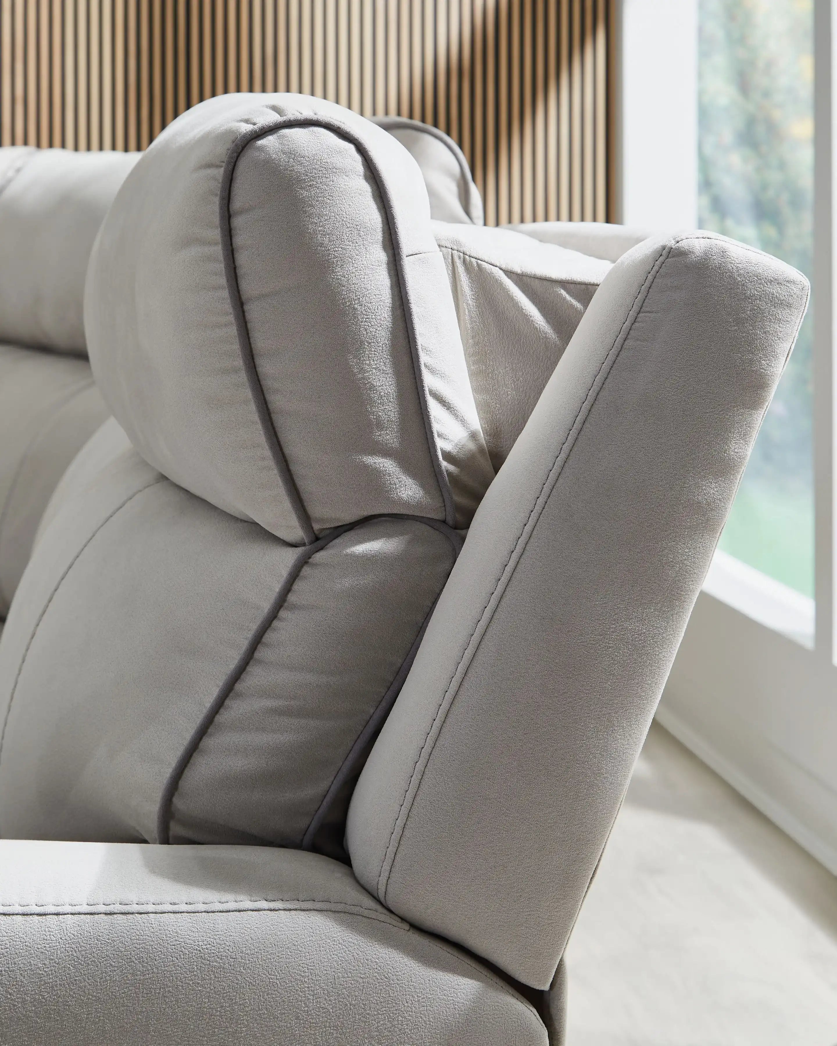 Social Pointe - Reclining Sectional - Best Buy Furniture