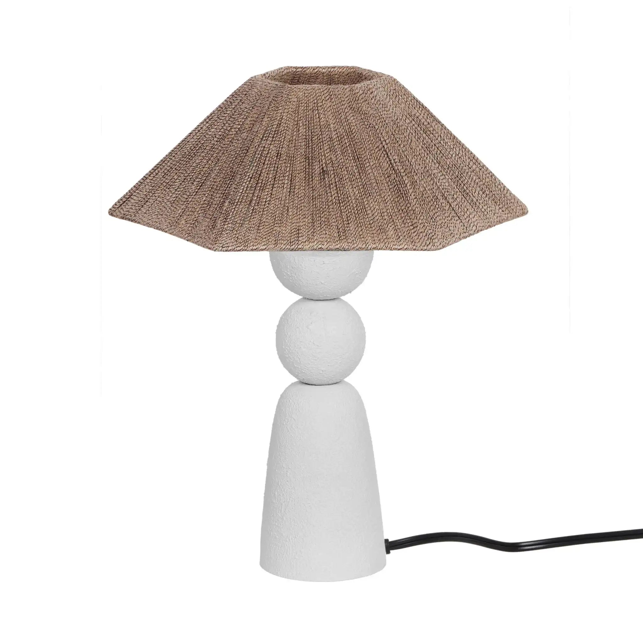 Shabby - Table Lamp - Natural / White
