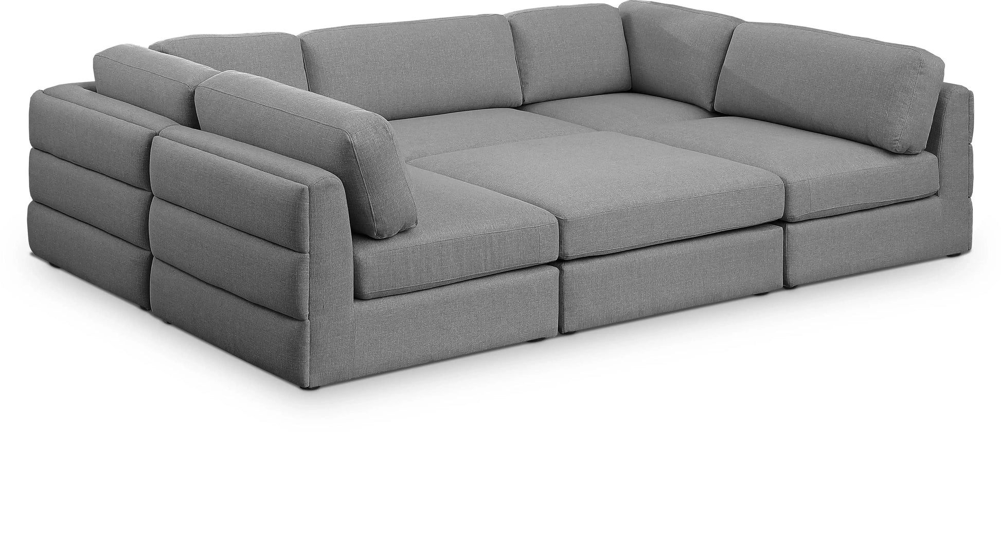 Beckham - 6 Piece Modular Sectional - Best Buy Furniture