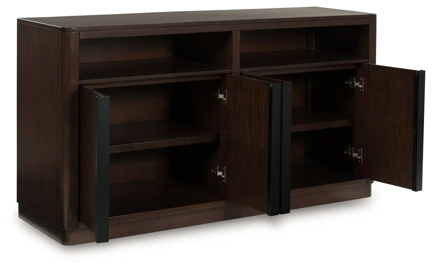Dilenno - Dining Room Server - Dark Brown - Best Buy Furniture