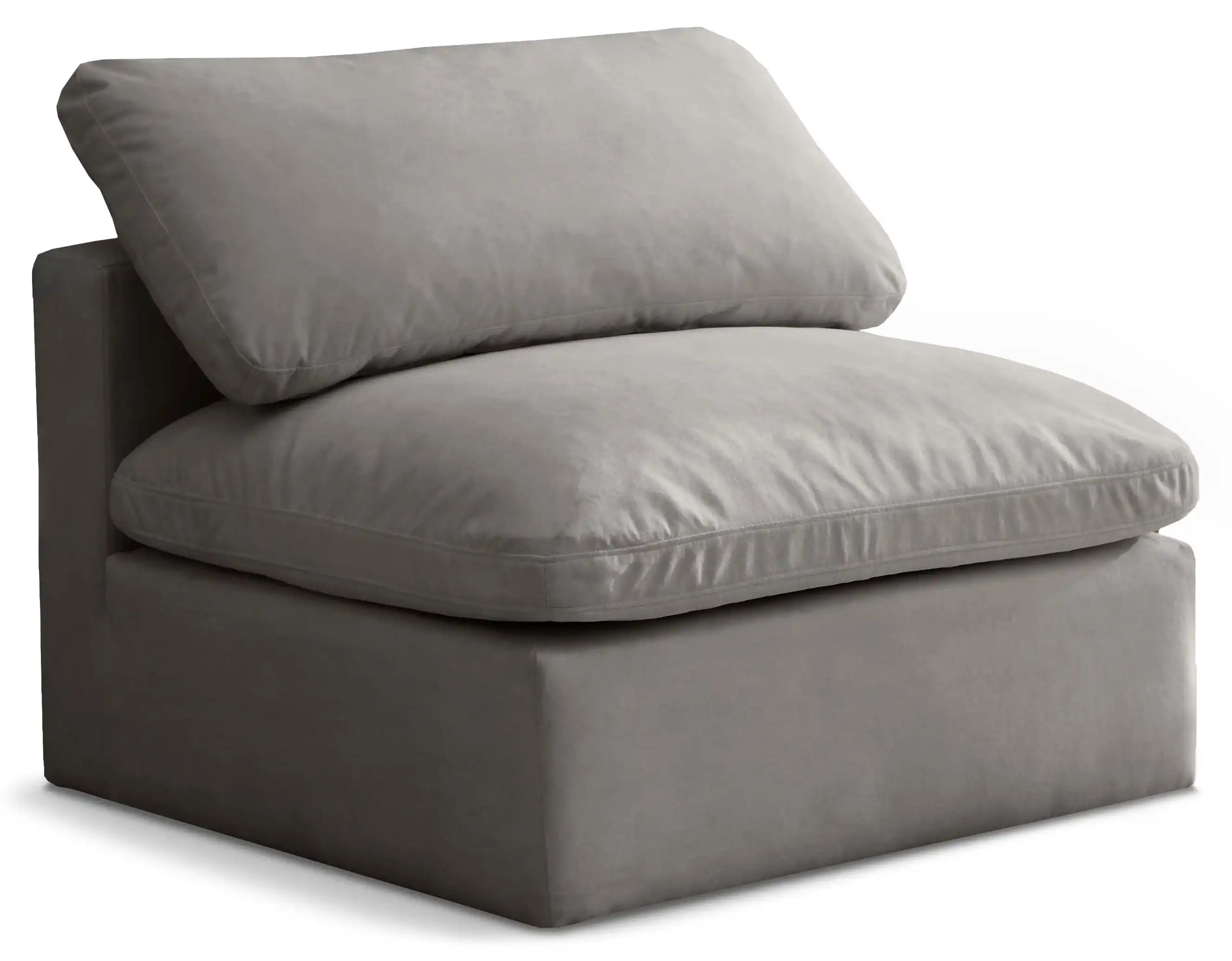 Plush - Modular Armless Chair - Best Buy Furniture