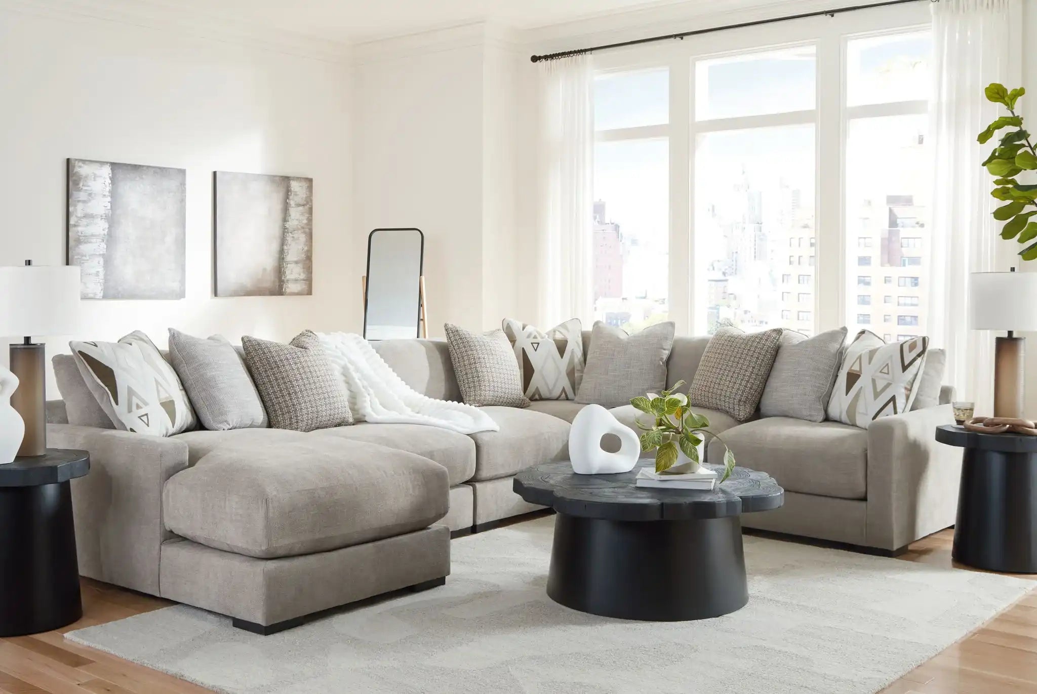 Aslan Court - Sectional - Best Buy Furniture