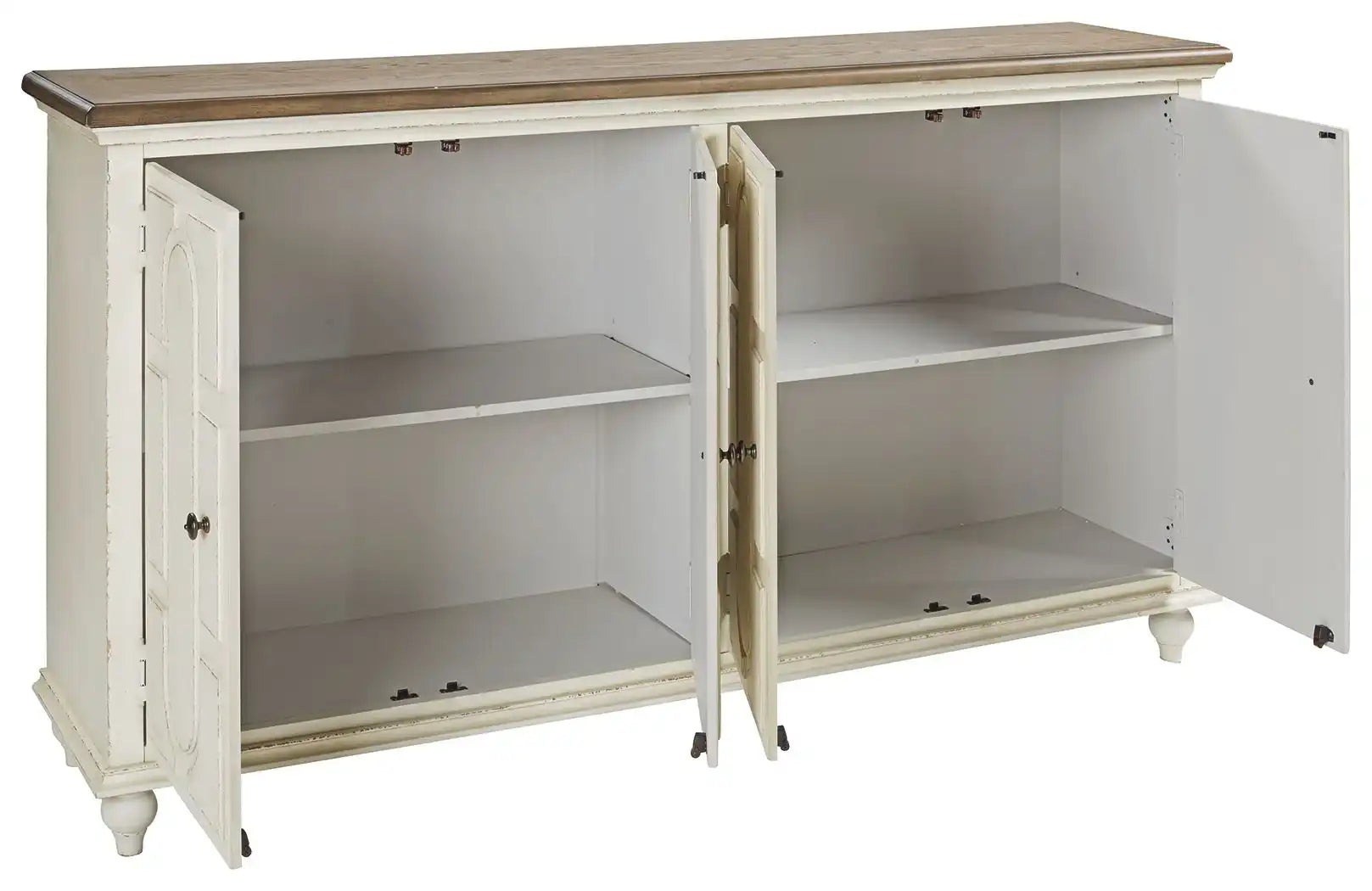 Roranville - Accent Cabinet - Antique White - Best Buy Furniture