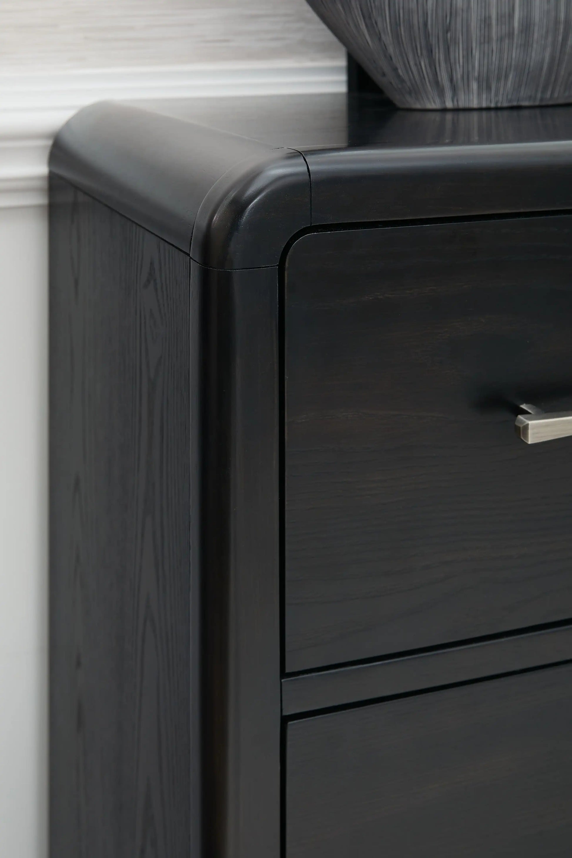 Rowanbeck - Dresser And Mirror - Black - Best Buy Furniture