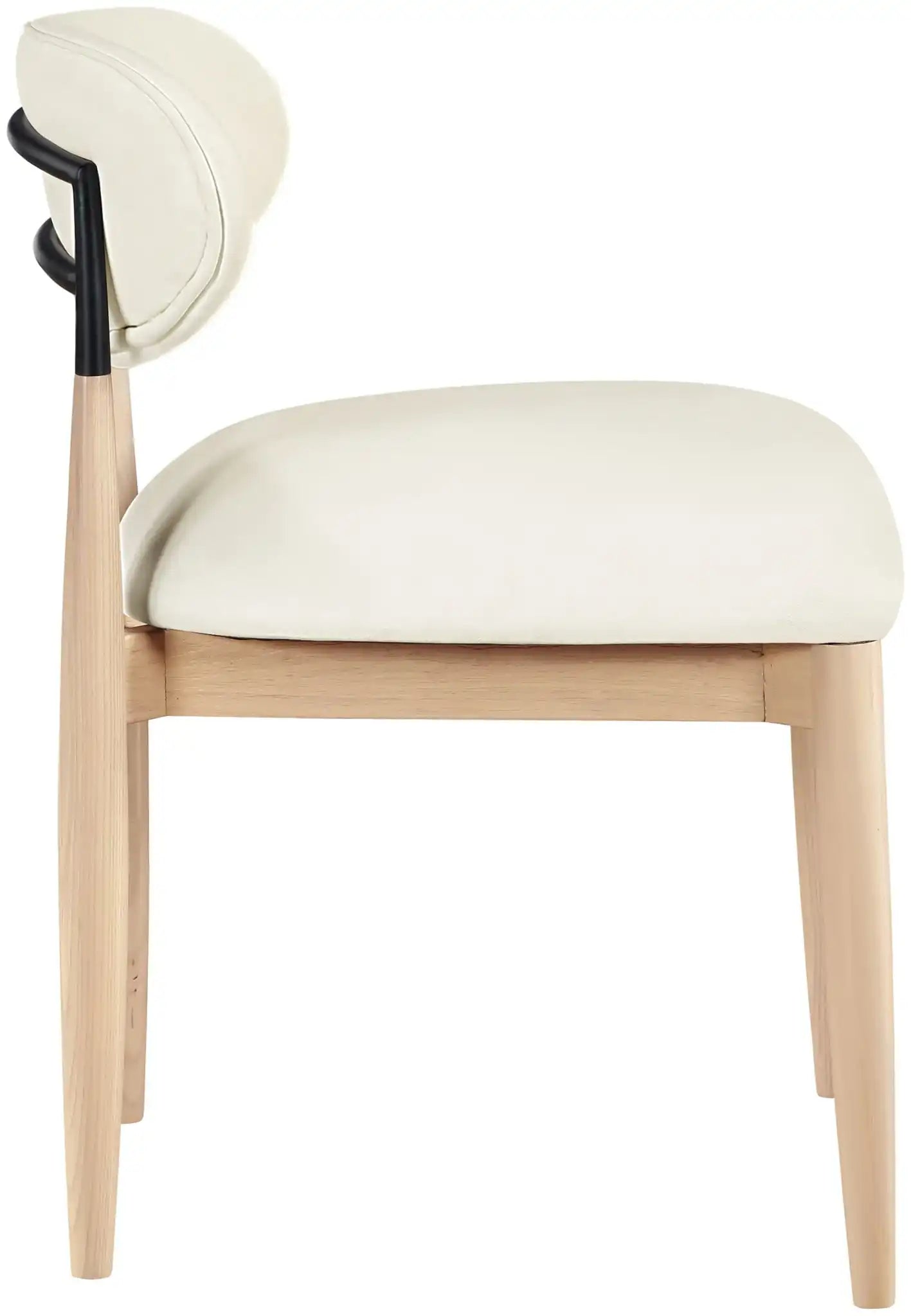 Riccio - Side Chair (Set of 2) - Natural Frame