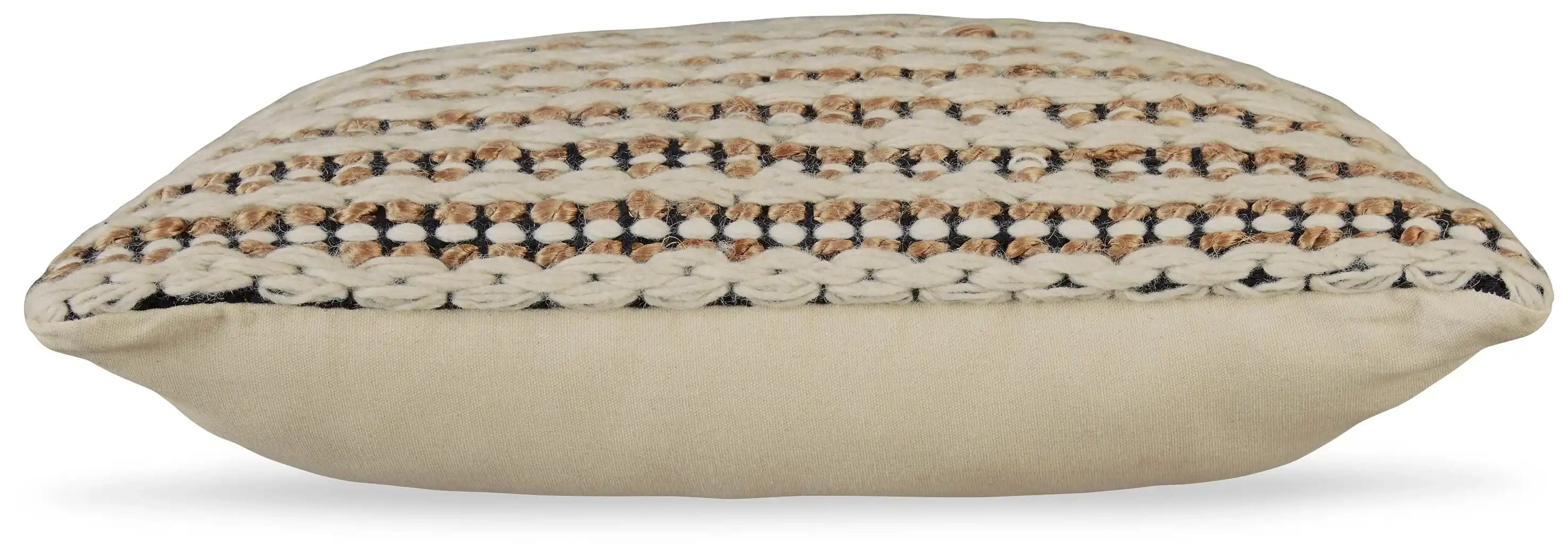 Nealington - Pillow - Brown / Black / White - Best Buy Furniture