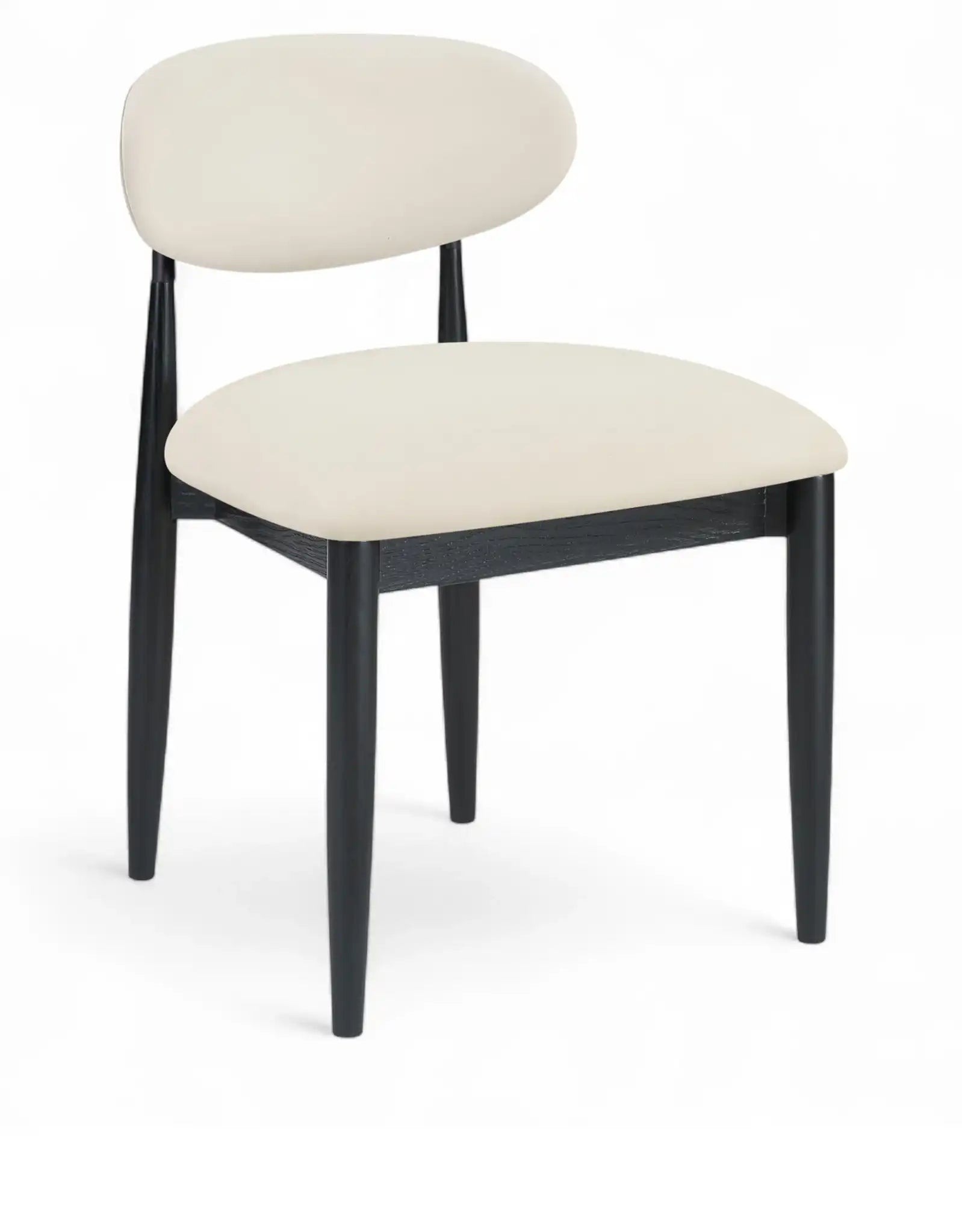 Riccio - Side Chair (Set of 2) - Black Frame - Best Buy Furniture