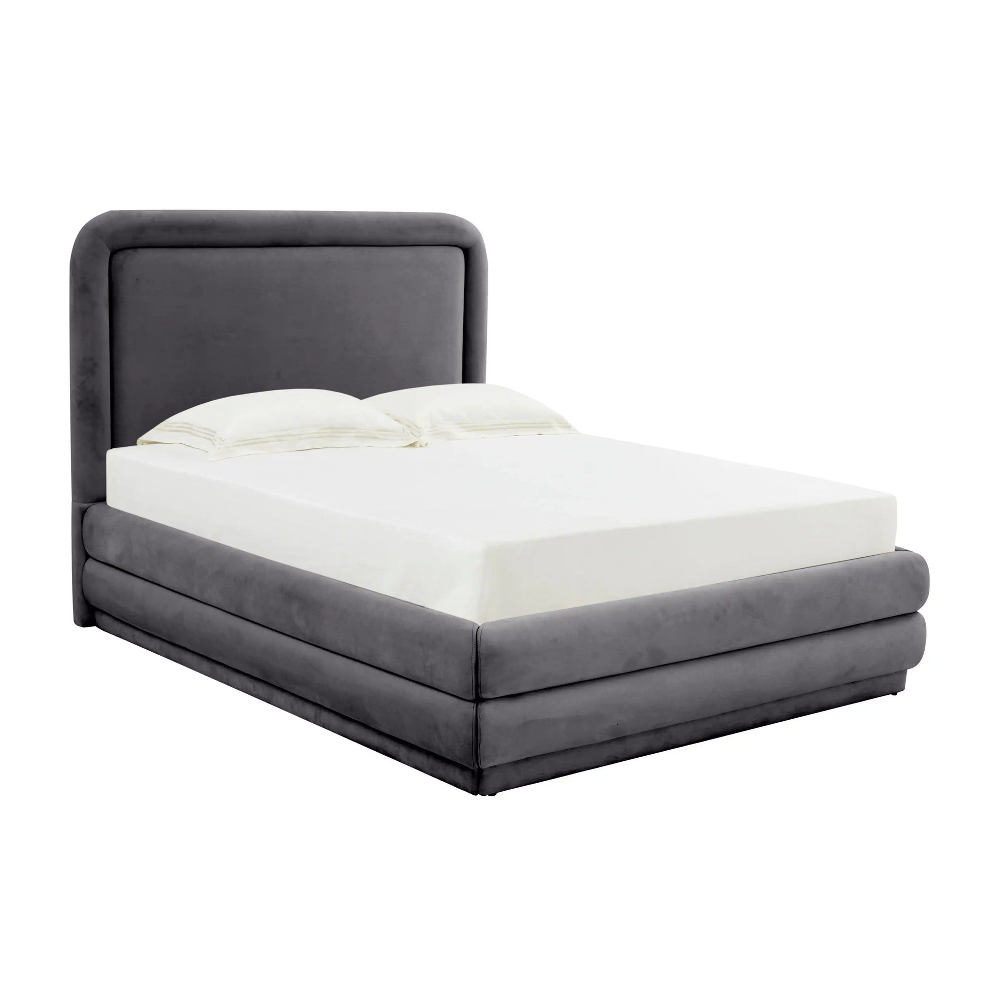 Briella - Velvet Bed - Best Buy Furniture