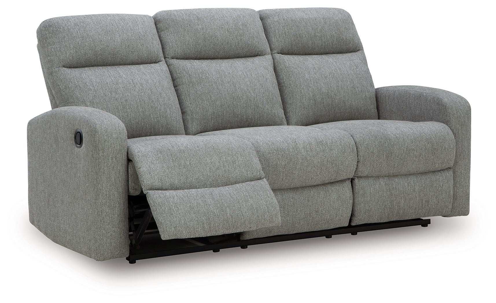 Gauntlet - Reclining Sofa - Sterling - Best Buy Furniture