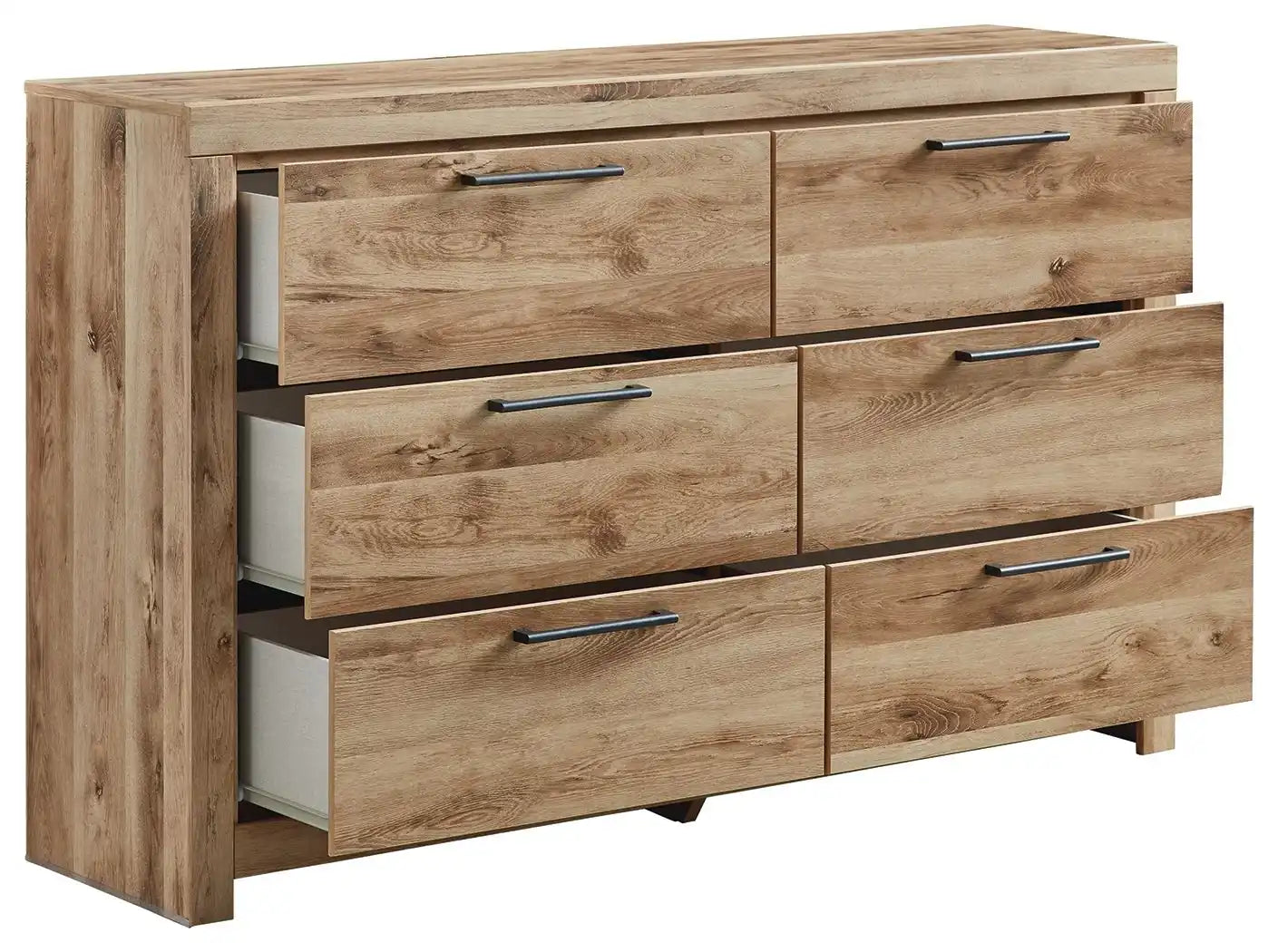 Hyanna - Six Drawer Dresser - Tan Brown - Best Buy Furniture