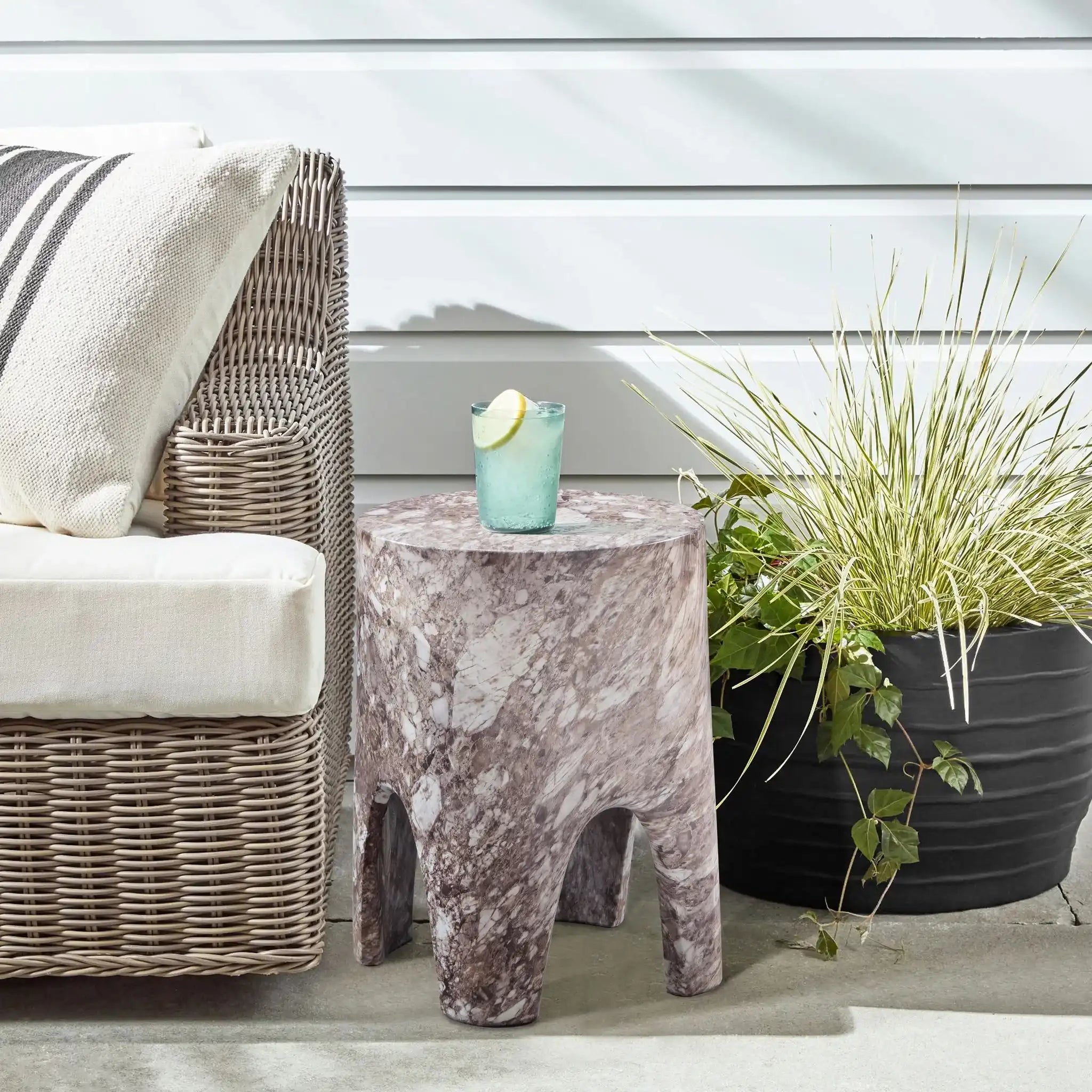 Foligno - Concrete End Table