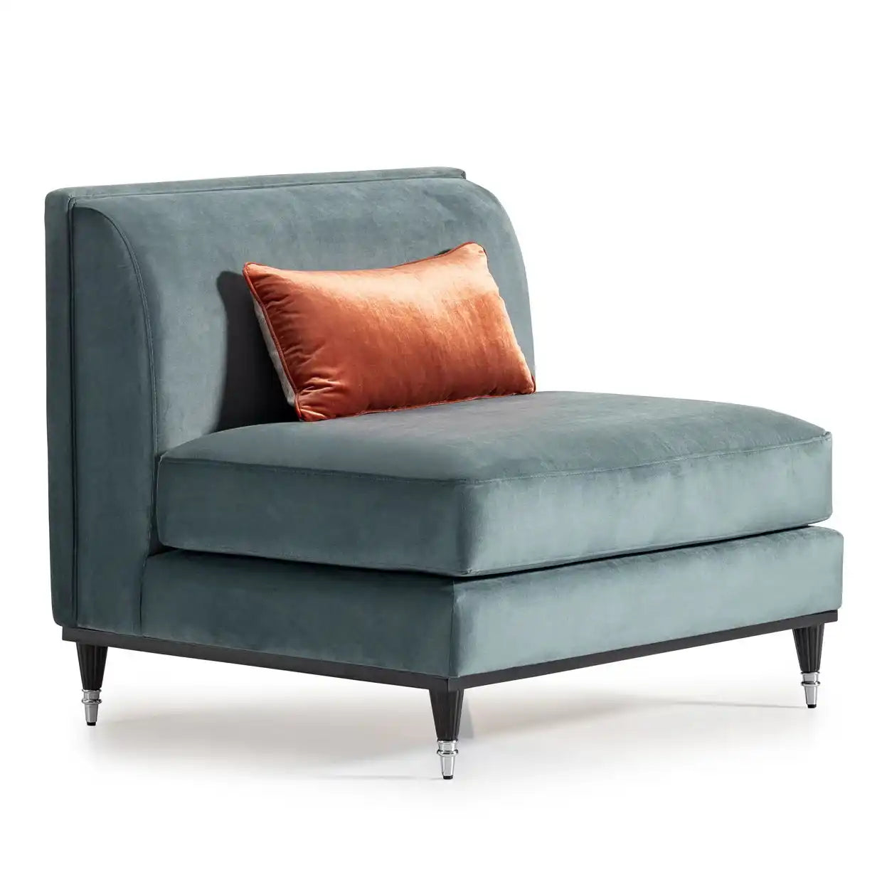 La Francaise - Armless Accent Chair - Best Buy Furniture