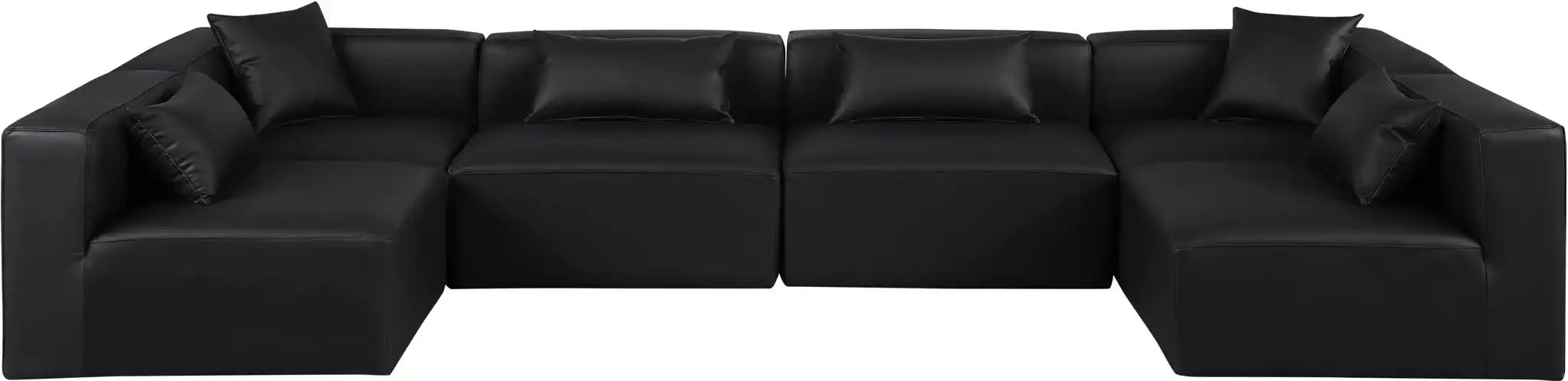 Cube - 6 Piece Modular Armless Sectional