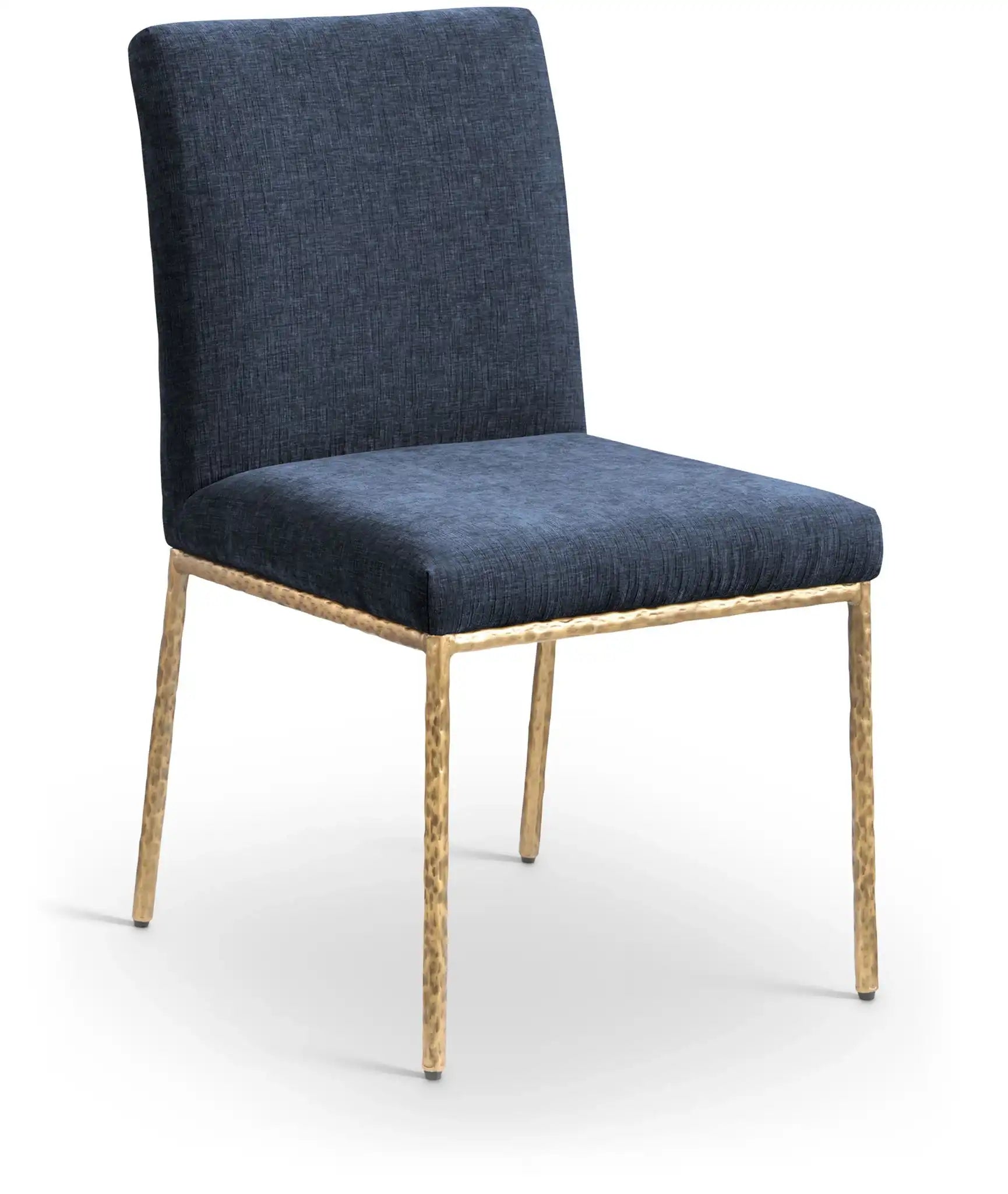 Reeves - Dining Side Chair (Set of 2) - Gold Base - Best Buy Furniture