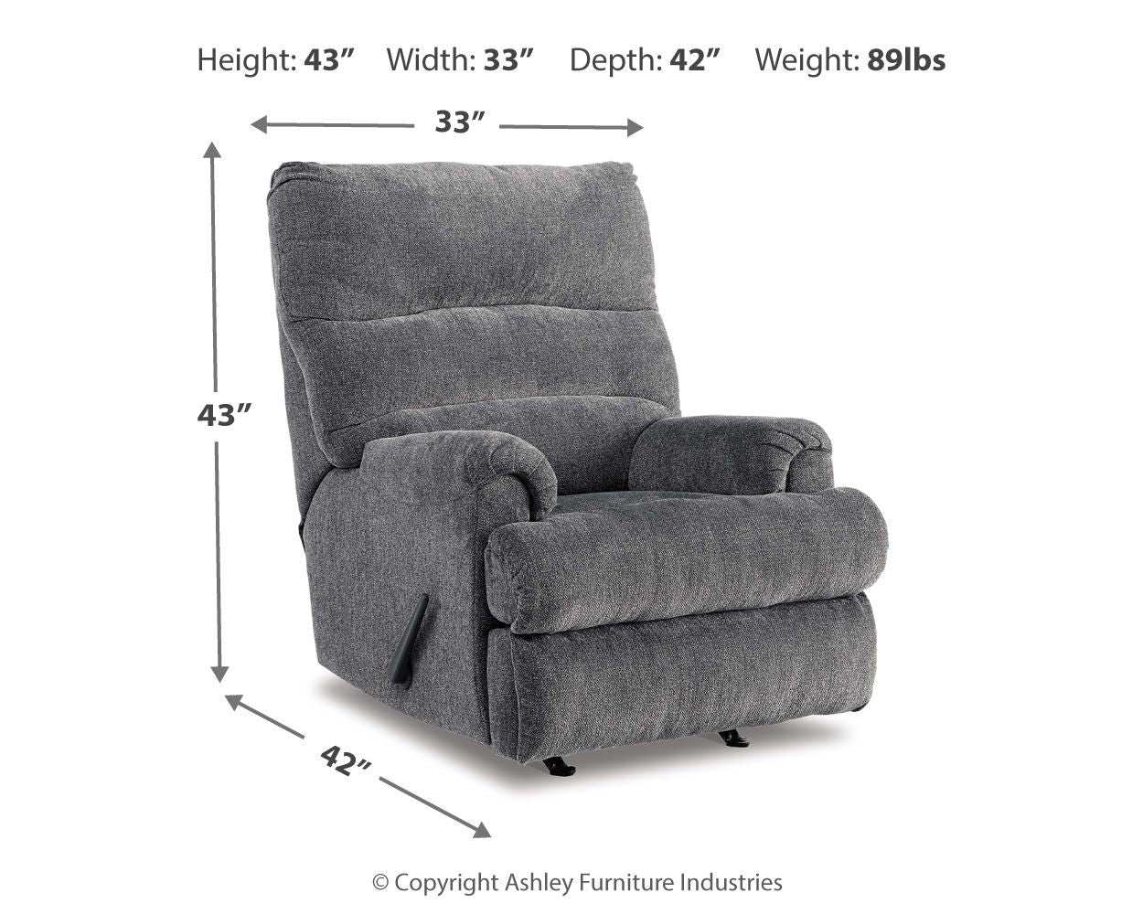 Man Fort - Rocker Recliner - Best Buy Furniture
