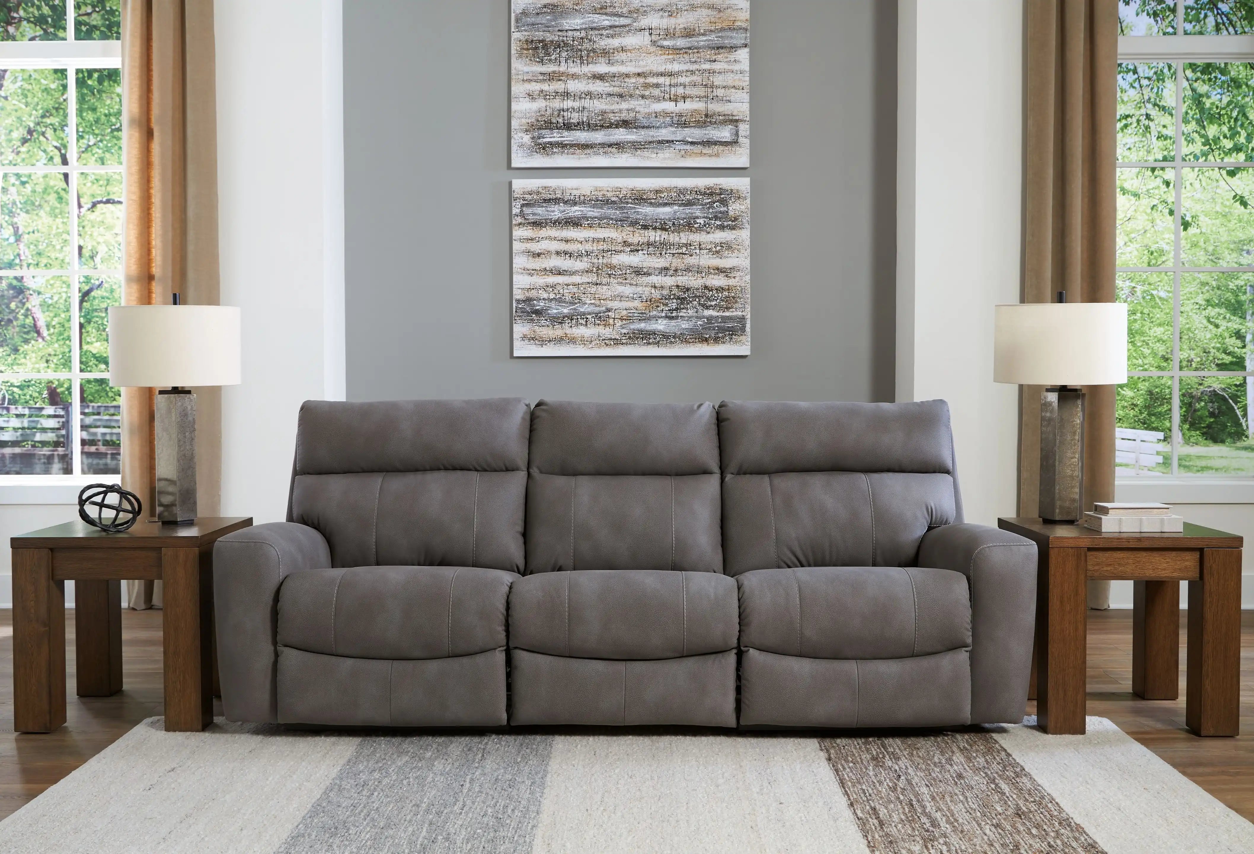 Next-Gen Durapella - Reclining Sectional - Best Buy Furniture