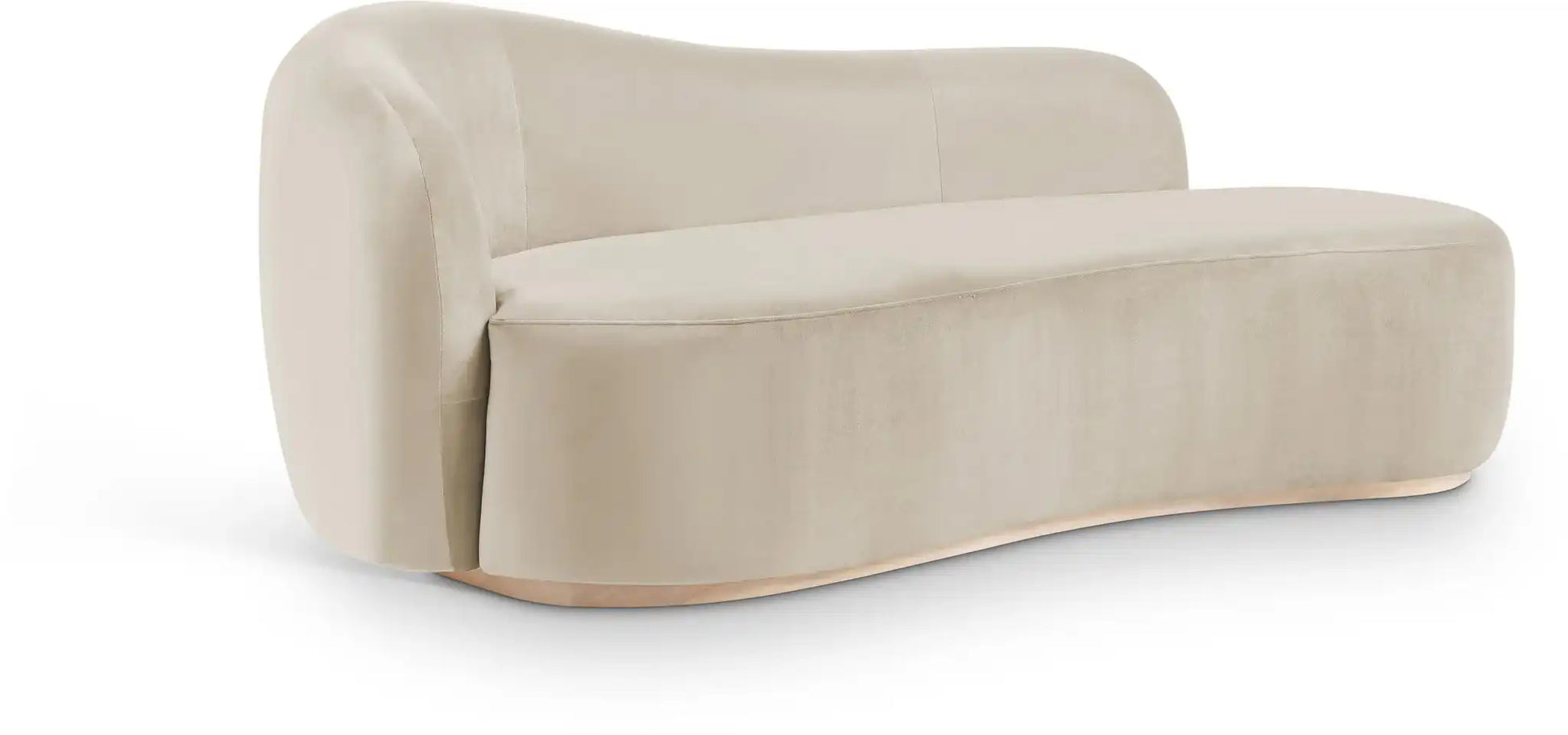 Gustavo - Velvet Upholstered Chaise - Best Buy Furniture
