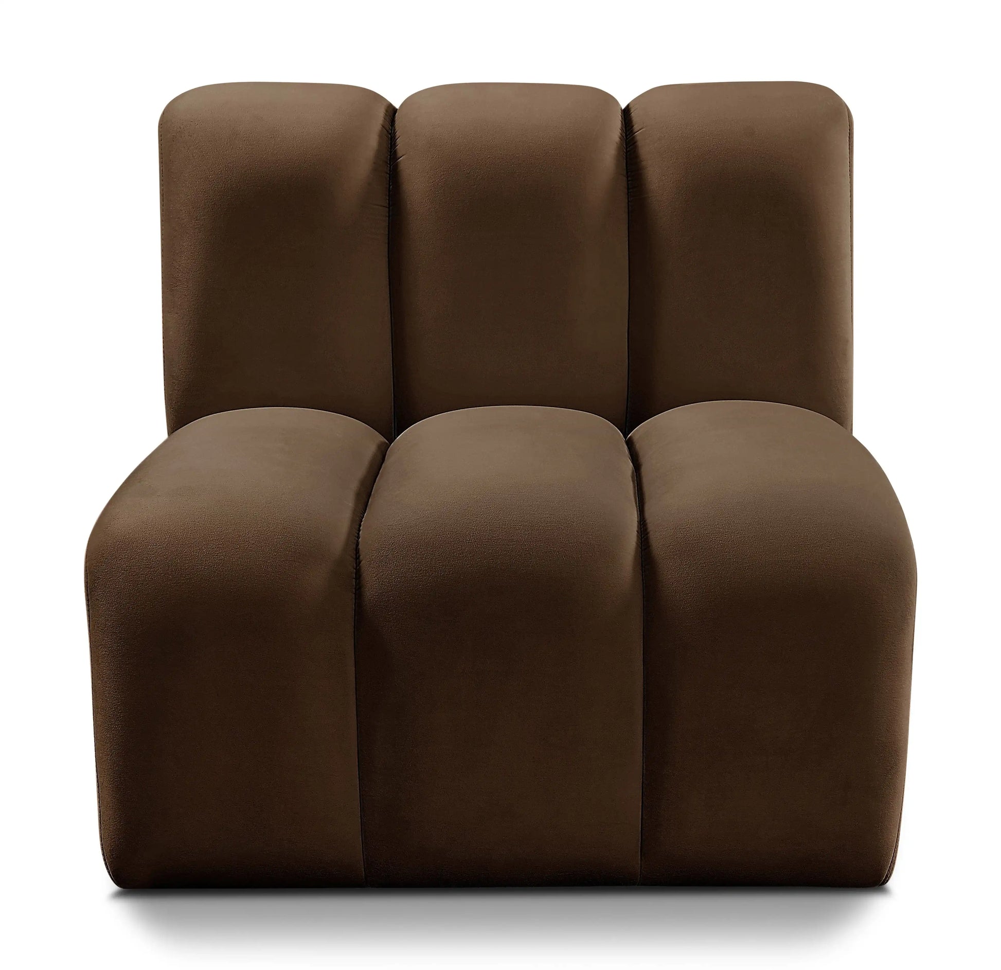 Arc - Velvet Straight Chair - Best Buy Furniture