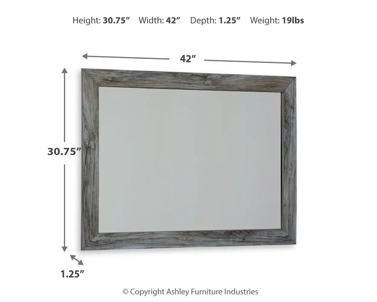 Baystorm - Bedroom Mirror - Best Buy Furniture