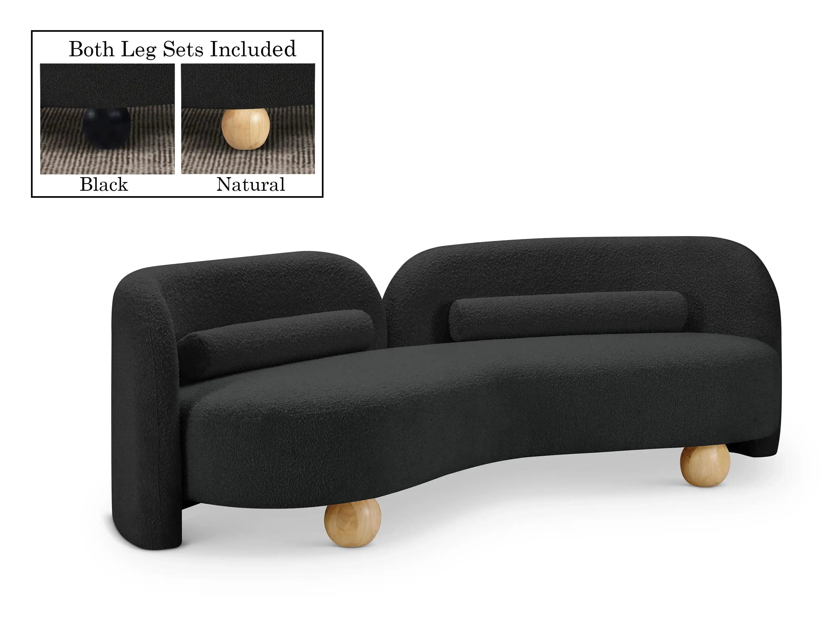 Daphne - Boucle Sofa - Best Buy Furniture
