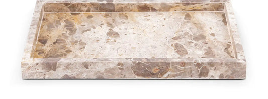 Barletta - Marble Rectangular Tray - Best Buy Furniture